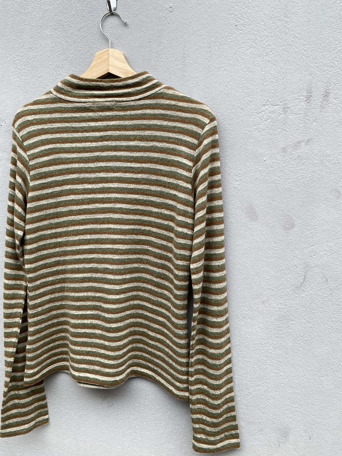 Issey Miyake Iconic Turtleneck PLANTATION by Issey Miyake Extra LS Wool Size M / US 6-8 / IT 42-44 - 12 Thumbnail