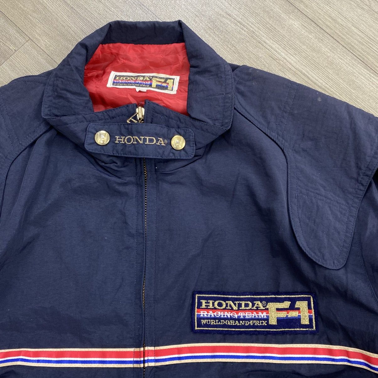 Honda Vintage Honda F1 World Grand Prix Racing Team Jacket Yamaha Size US M / EU 48-50 / 2 - 5 Thumbnail