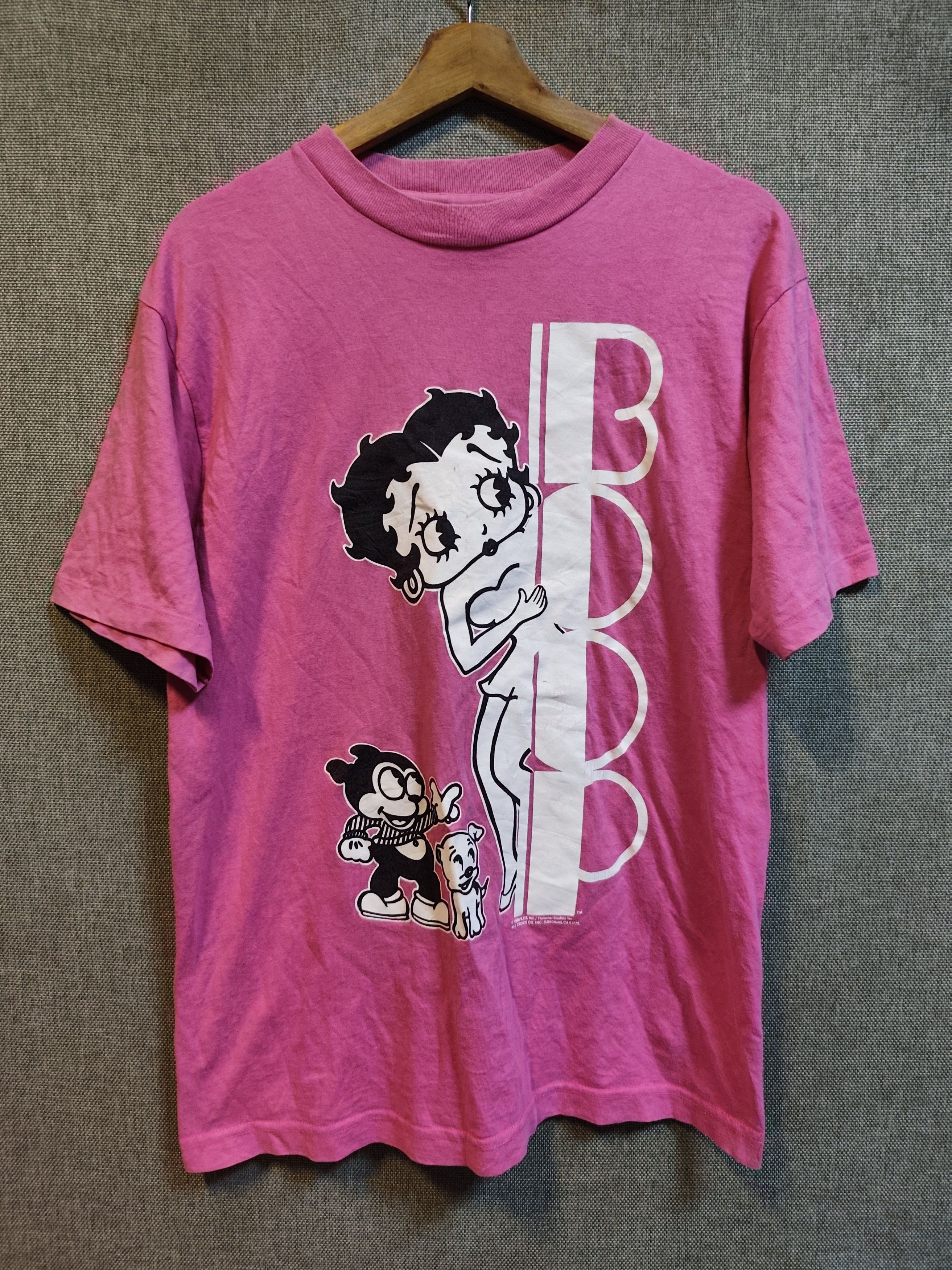 Cartoon Network vintage 80s t shirt betty boops made in usa Size US M / EU 48-50 / 2 - 1 Thumbnail