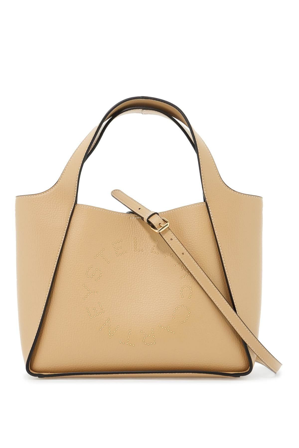 Stella McCartney o1s22i1n1024 Size: OS / Logo Shoulder Bag in Beige Size ONE SIZE - 1 Thumbnail