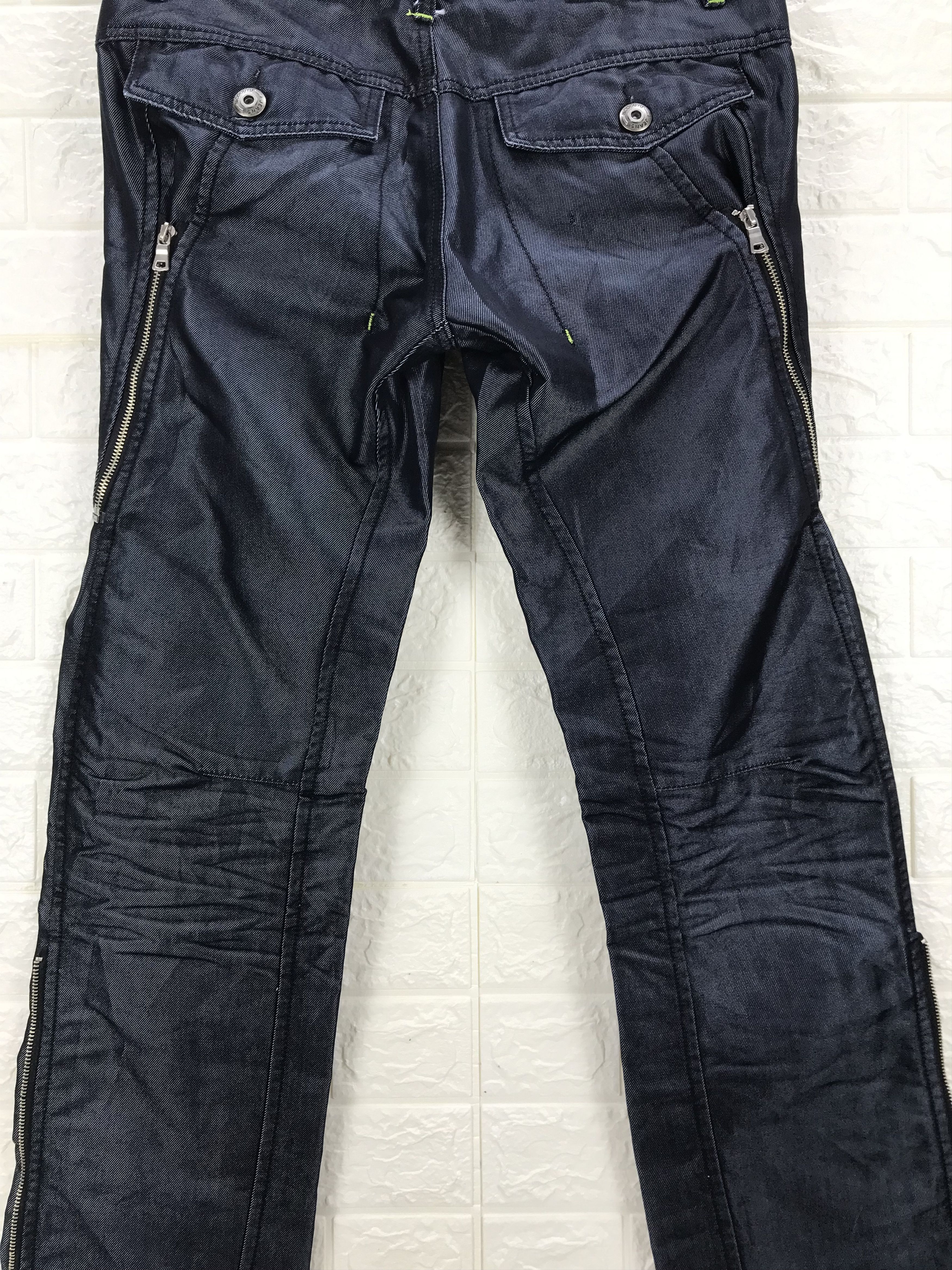 Japanese Brand Japanese Concert Club Multi Zipper Jeans Size US 34 / EU 50 - 7 Thumbnail