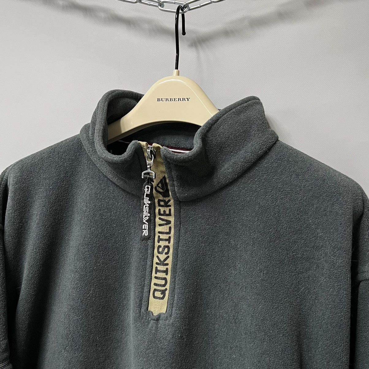 Polartec × Quiksilver × Vintage Vintage Quiksilver 1/4 Zip Fleece Jacket Surf Style POLARTEC Size US XL / EU 56 / 4 - 3 Thumbnail