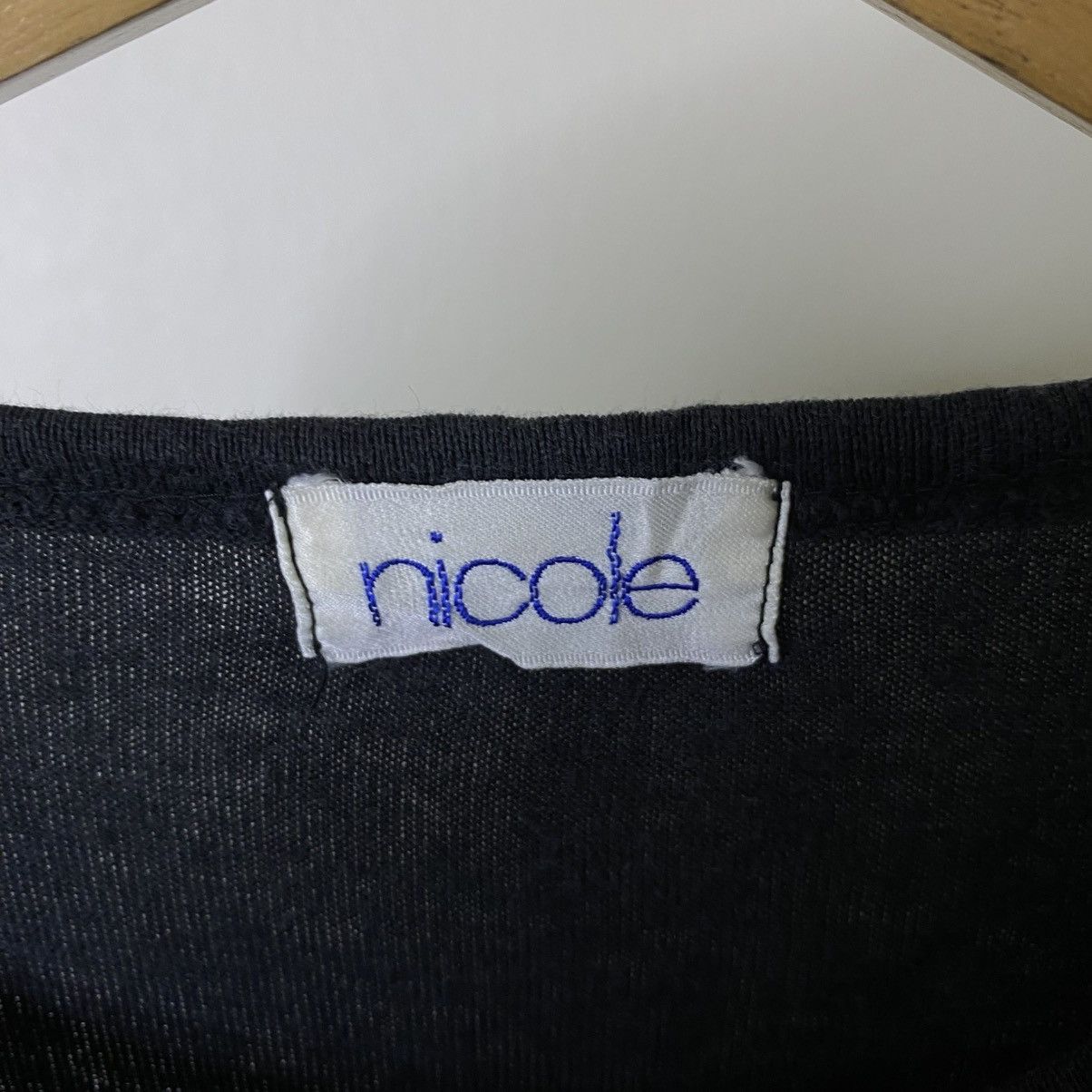 Nicole Club 1990s Nicole Nice Graphic T Shirt Size US M / EU 48-50 / 2 - 3 Thumbnail
