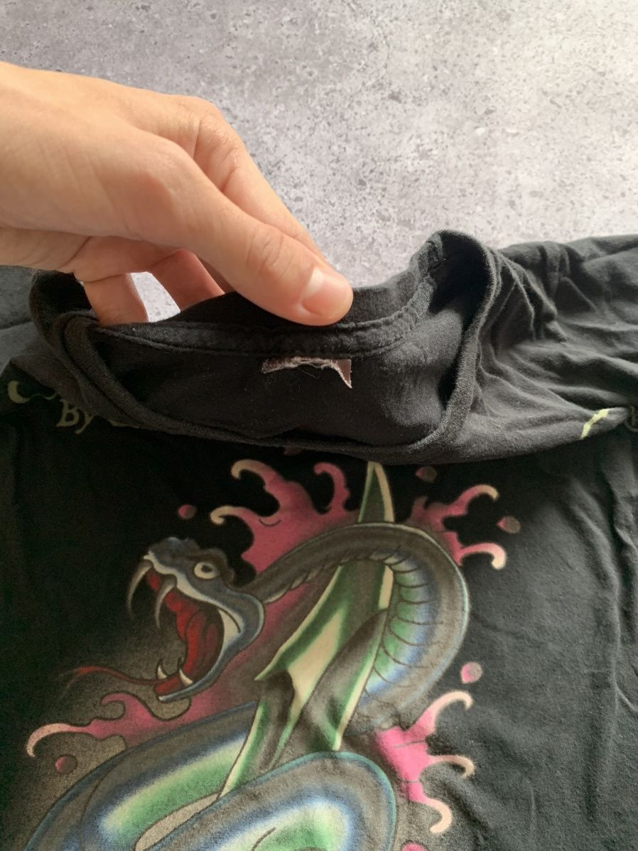 Christian Audigier 🔥ED HARDY BY CHRISTIAN AUDIGIER SNAKE Y2K T-SHIRT Size US M / EU 48-50 / 2 - 10 Thumbnail