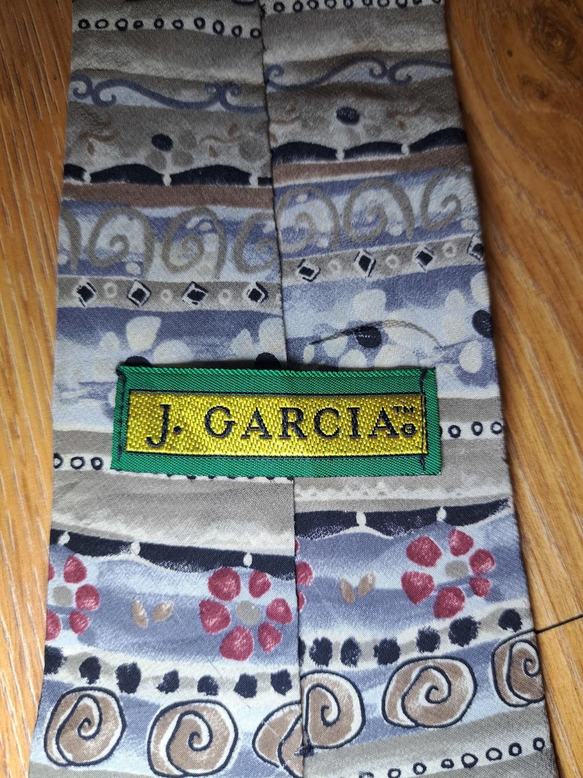 Other Jerry Garcia Tie Mens Silk Multicolor Abstract USA Necktie Size ONE SIZE - 2 Thumbnail