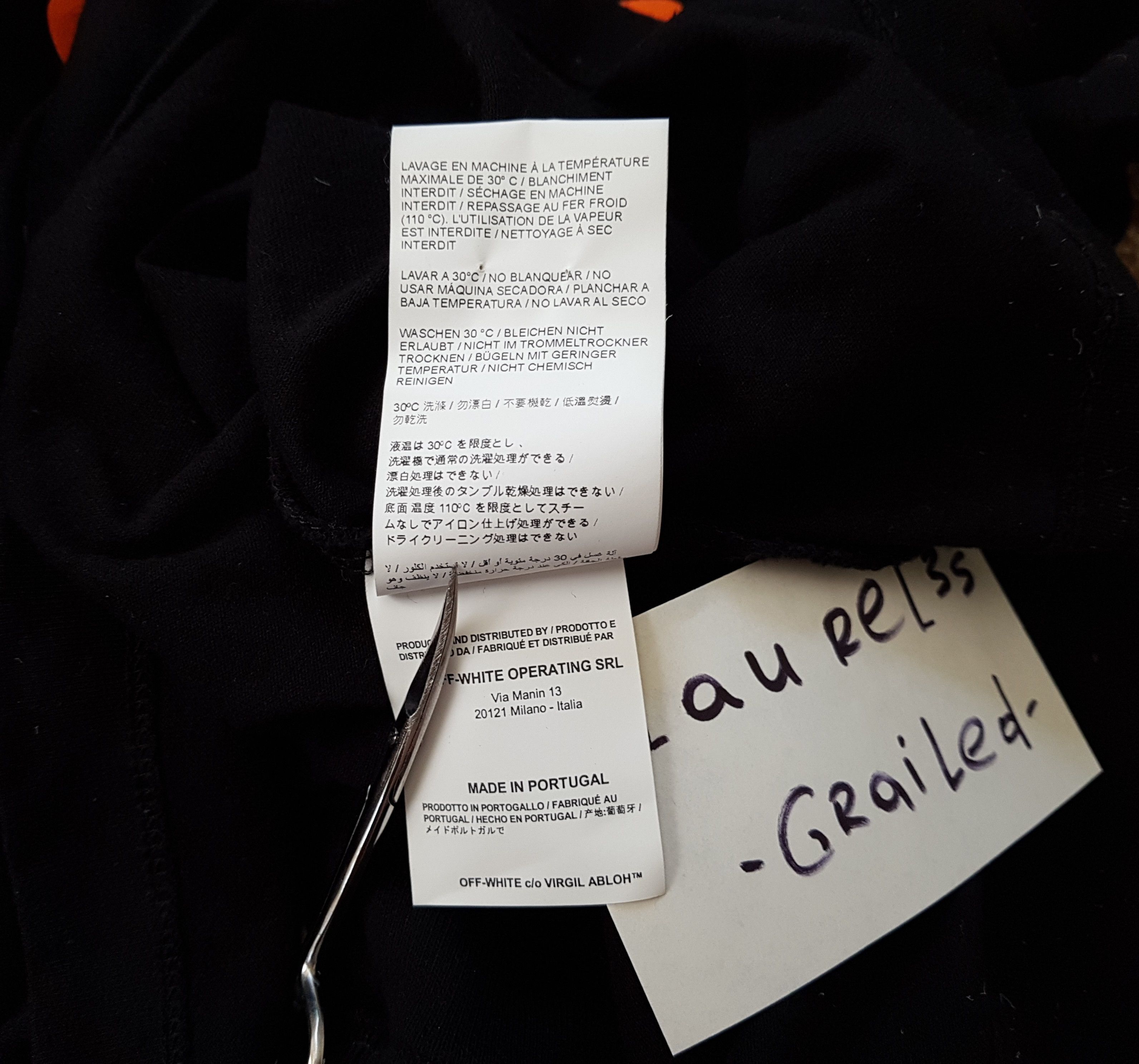 Off-White Off-White Bubble Font T Shirt Hoodie Impressionism Double Size US L / EU 52-54 / 3 - 16 Thumbnail