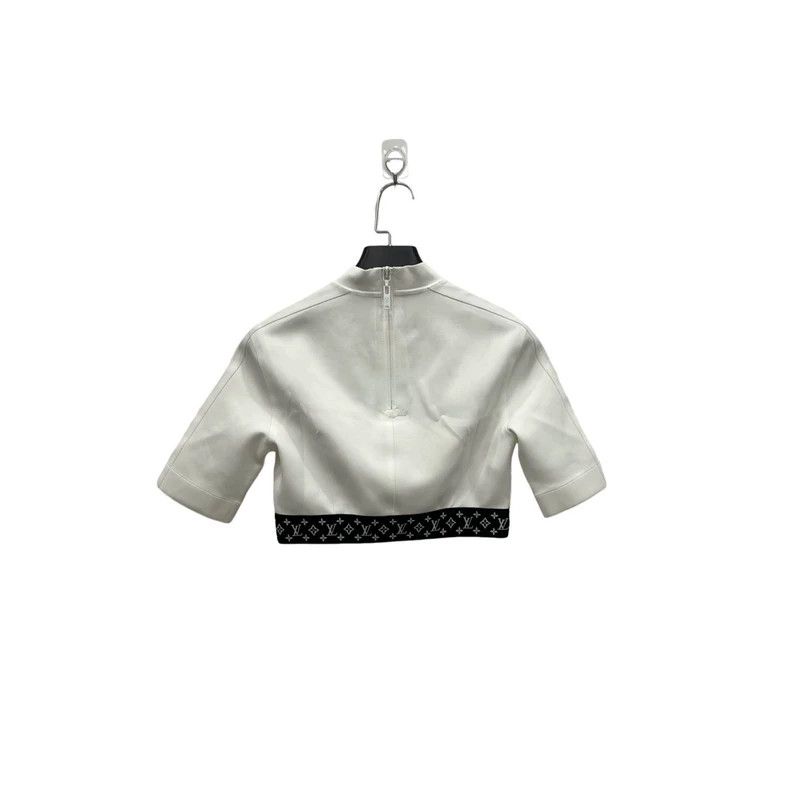 Louis Vuitton Louis Vuitton Labeled hem logo presbyopic collar short sle Size XS / US 0-2 / IT 36-38 - 3 Thumbnail