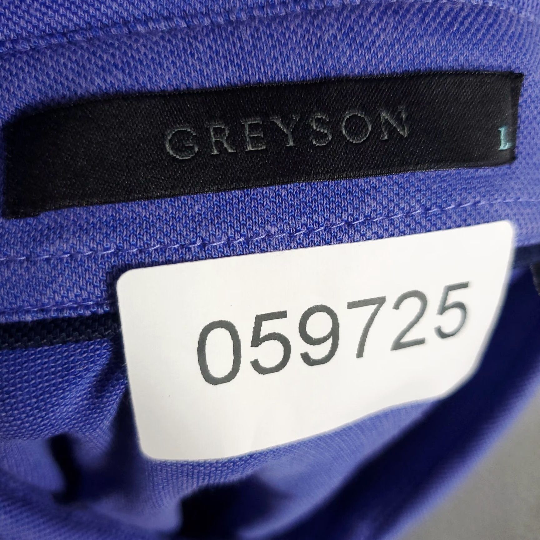 Greyson Polo Shirt Mens Size Large Blue Golf Casual Short Sleeve Shirt