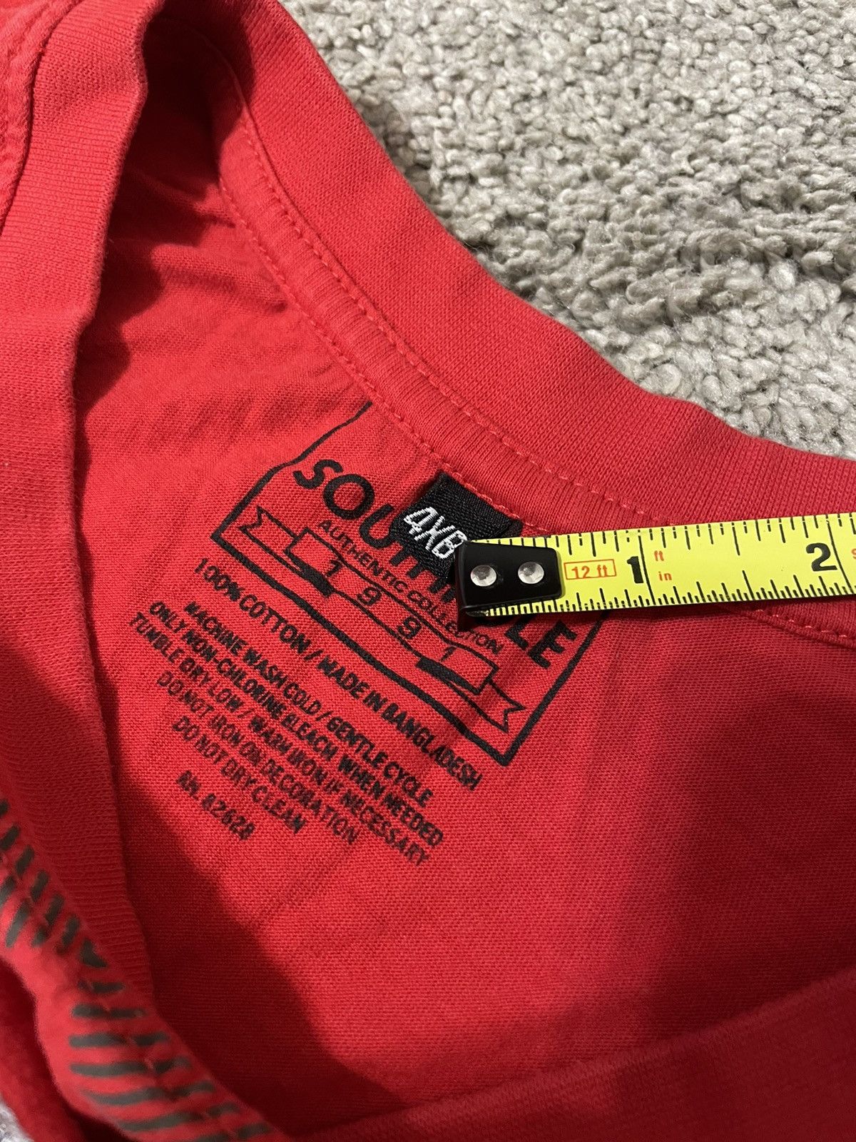 Southpole × Vintage Vintage Y2k Southpole Lion Graphic T Shirt Mens Size 4XL red Size US XXL / EU 58 / 5 - 5 Thumbnail