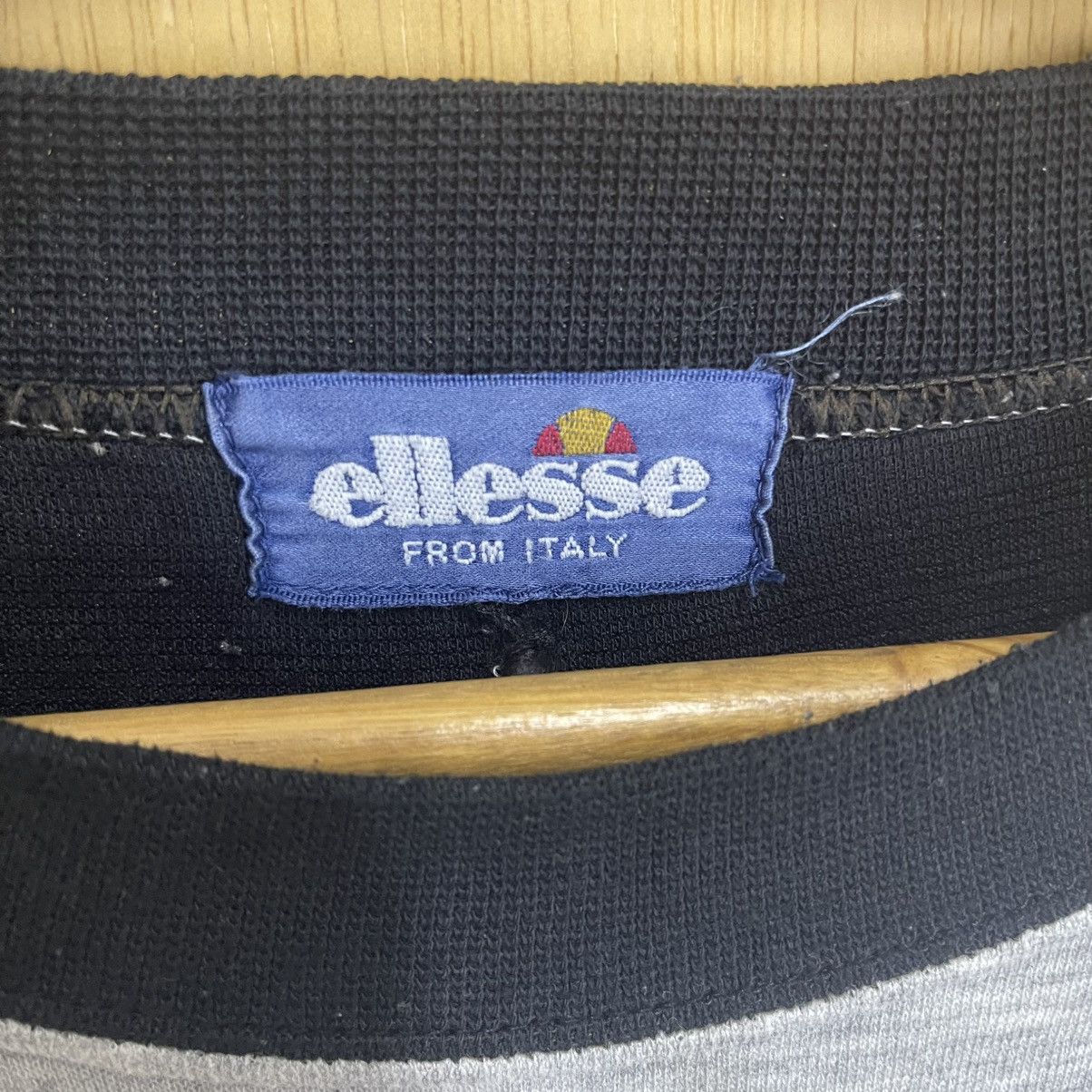 Ellesse Vintage 90’s Ellesse Big Logo Spellout Crewneck Sweater Size US L / EU 52-54 / 3 - 8 Thumbnail