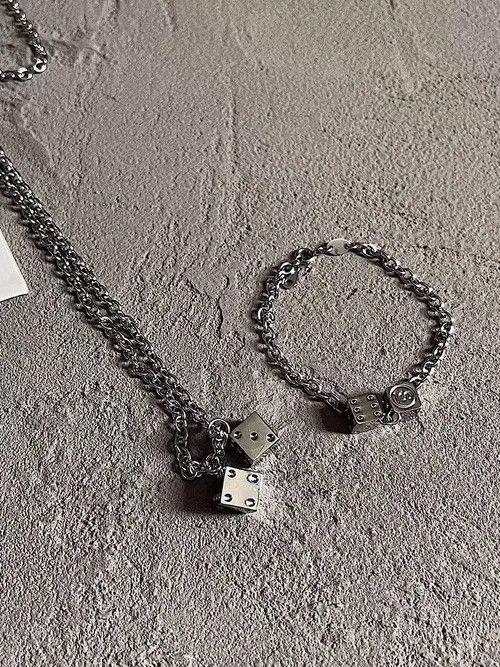 Designer × Vintage Vintage patchwork pendant bracelet Size ONE SIZE - 4 Thumbnail