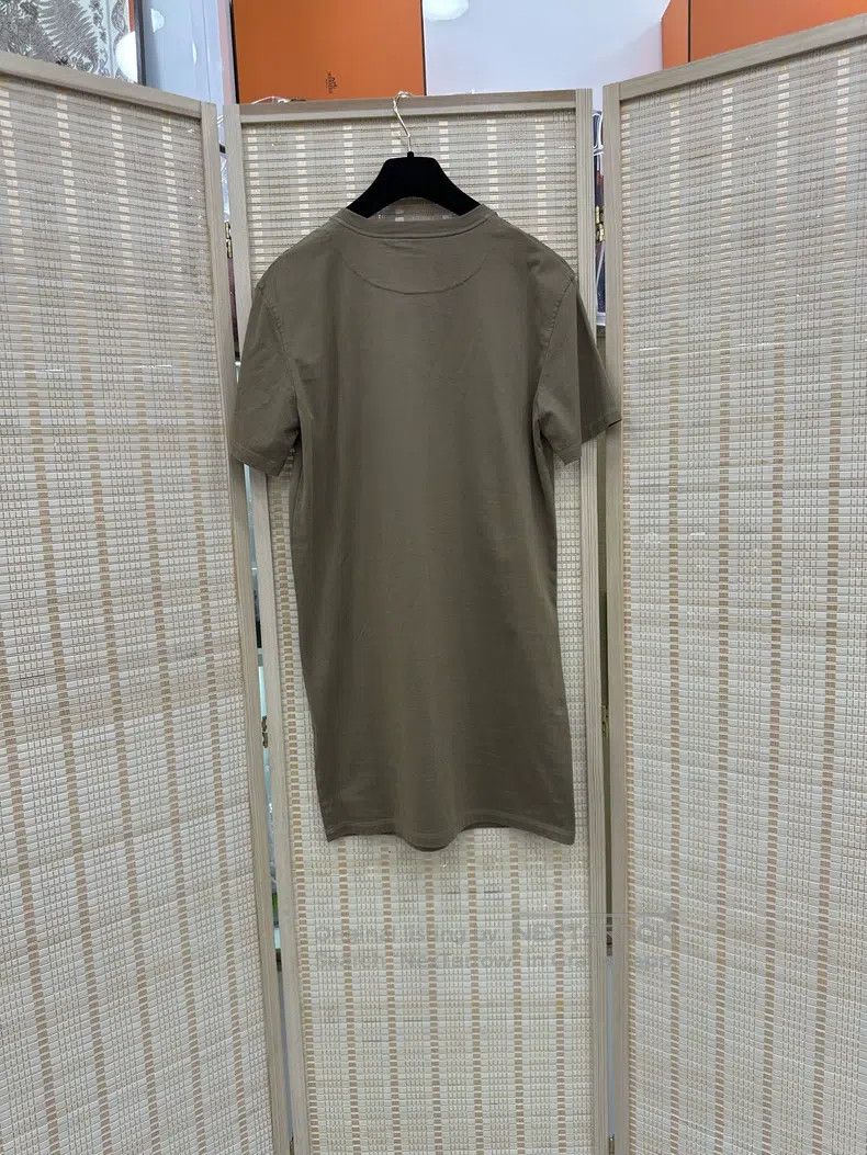 Hermes Hermes Long T-shirt with soft and smooth fabric Size XS / US 0-2 / IT 36-38 - 2 Thumbnail