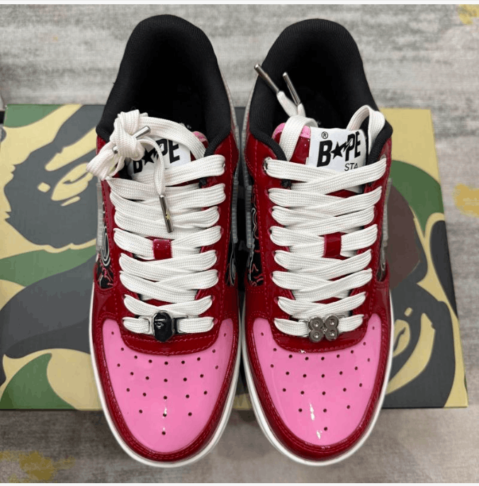 Bape Retro washed comfortable low top board shoes Size US 8 / EU 41 - 7 Thumbnail