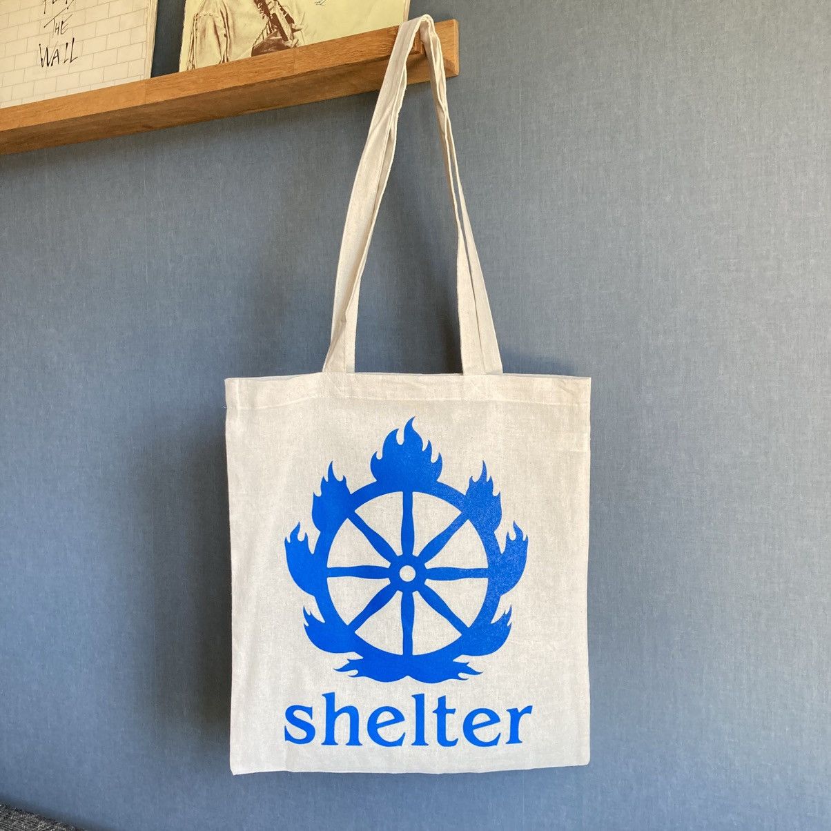 Custommade Shelter Hardcore Band Canvas Tote Bag Size ONE SIZE - 1 Thumbnail