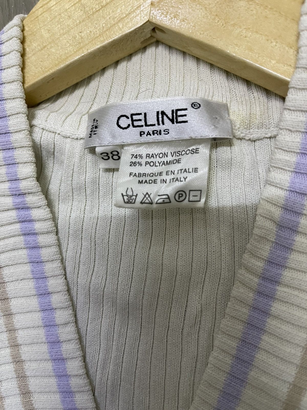 Celine Celine Cardigan Sweater Size M / US 6-8 / IT 42-44 - 22 Thumbnail