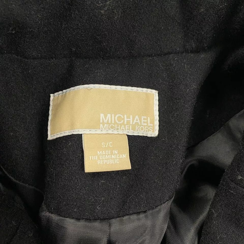 Michael Kors Michael Kors Pea Coat Women's Small Wool Blend Outerwear Size S / US 4 / IT 40 - 2 Thumbnail