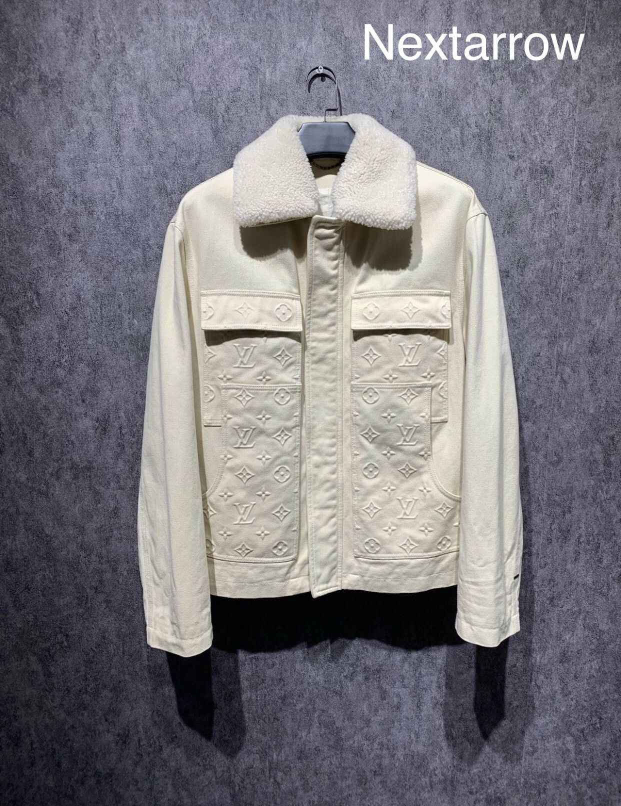 Louis Vuitton LOUIS VUITTON Embossed full print jacket2412-Nextarrow Size US M / EU 48-50 / 2 - 1 Thumbnail