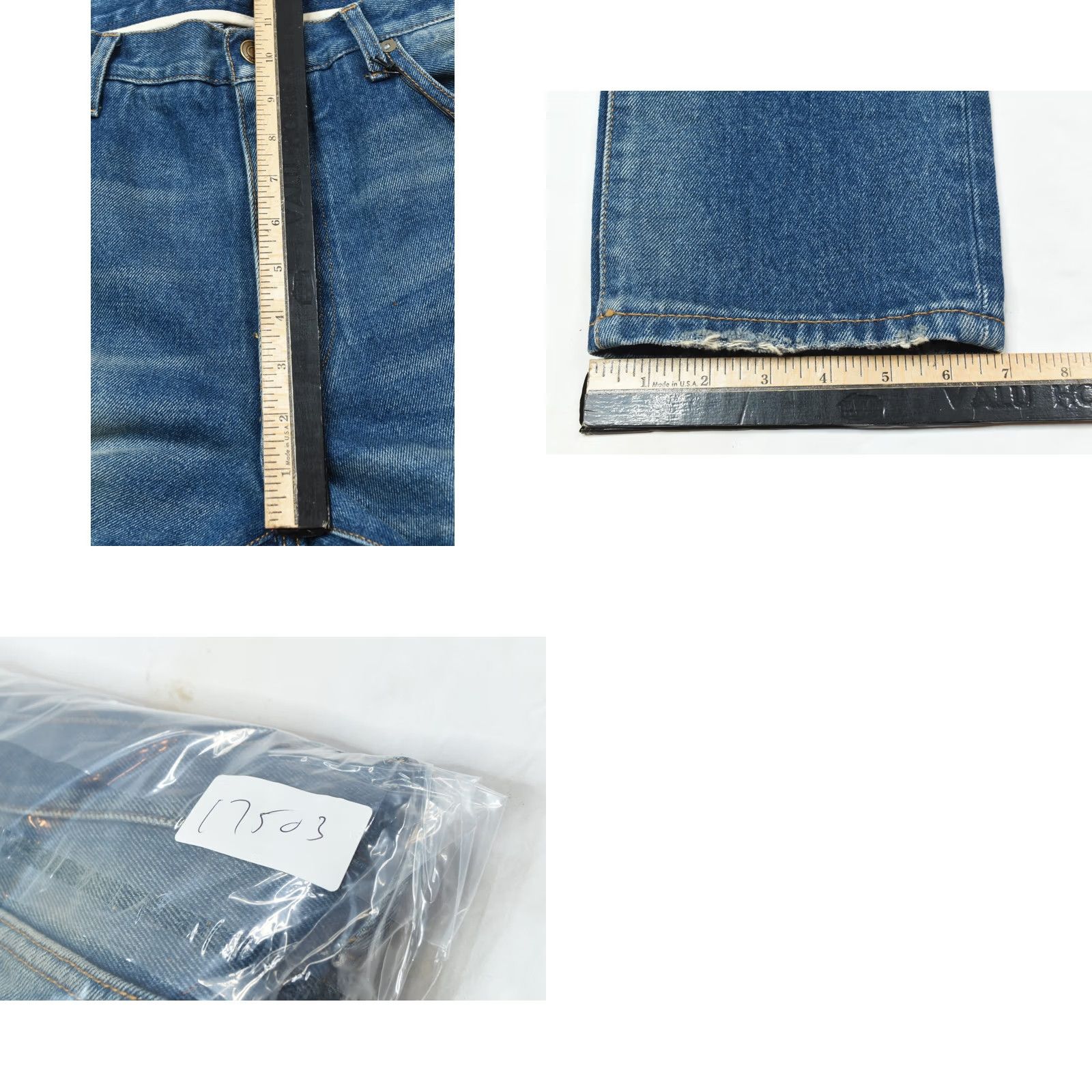 Alanui Alanui Jeans Mens 35 Blue Fad Slim Fit Tapered Leg Cotton Denim Made in Italy Jeans Mens 35 Blue Slim Tapered 5-Pocket Denim Italy Modern Classic Size US 35 - 9 Thumbnail