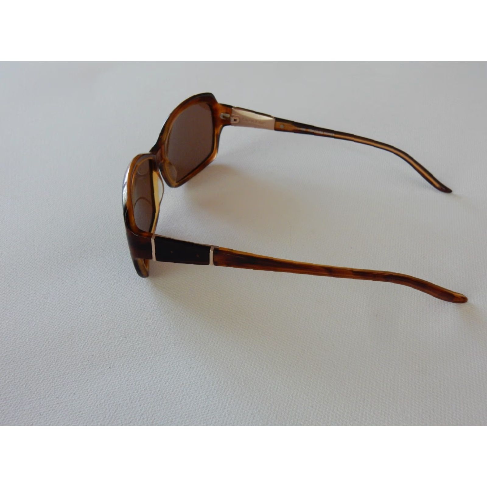 Vintage VINTAGE Karen Kane Sunglasses Women Brown Tortoise Dahlia 56mm Accessories Size ONE SIZE - 3 Thumbnail