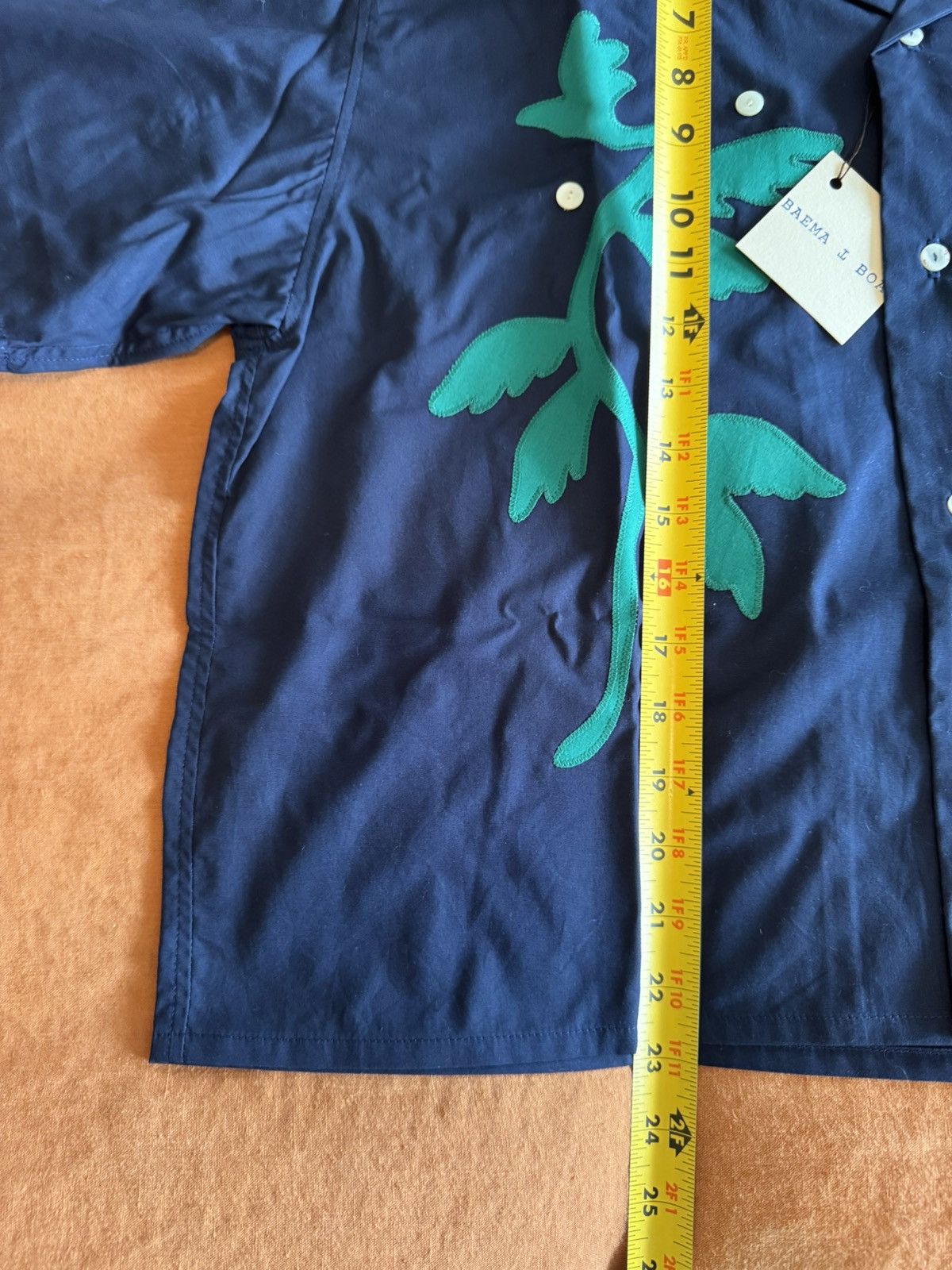 Other BAEMA T BOA Hand Stitched Button Up - Navy - Small Size US S / EU 44-46 / 1 - 5 Thumbnail