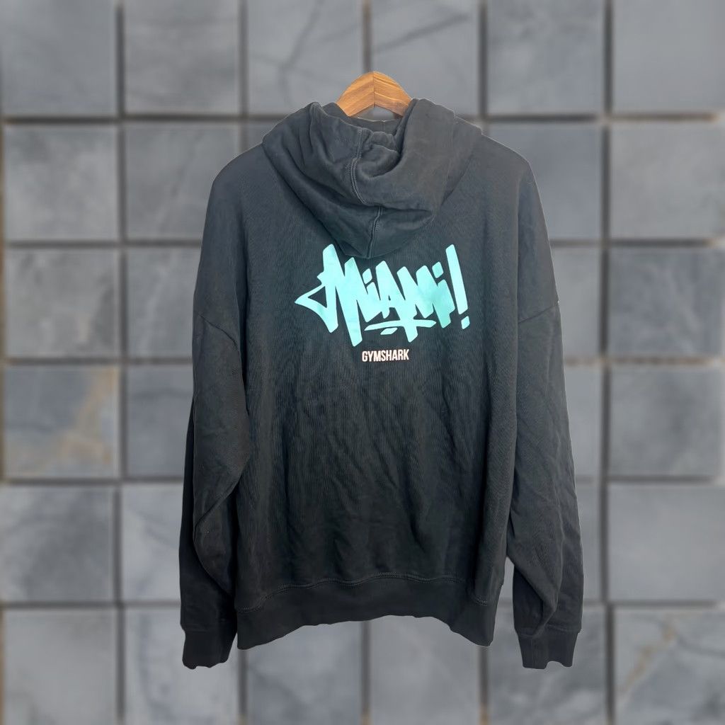 Gymshark Gymshark Onyx V3 Compression Hoodie Black Onyx ✓DAVID