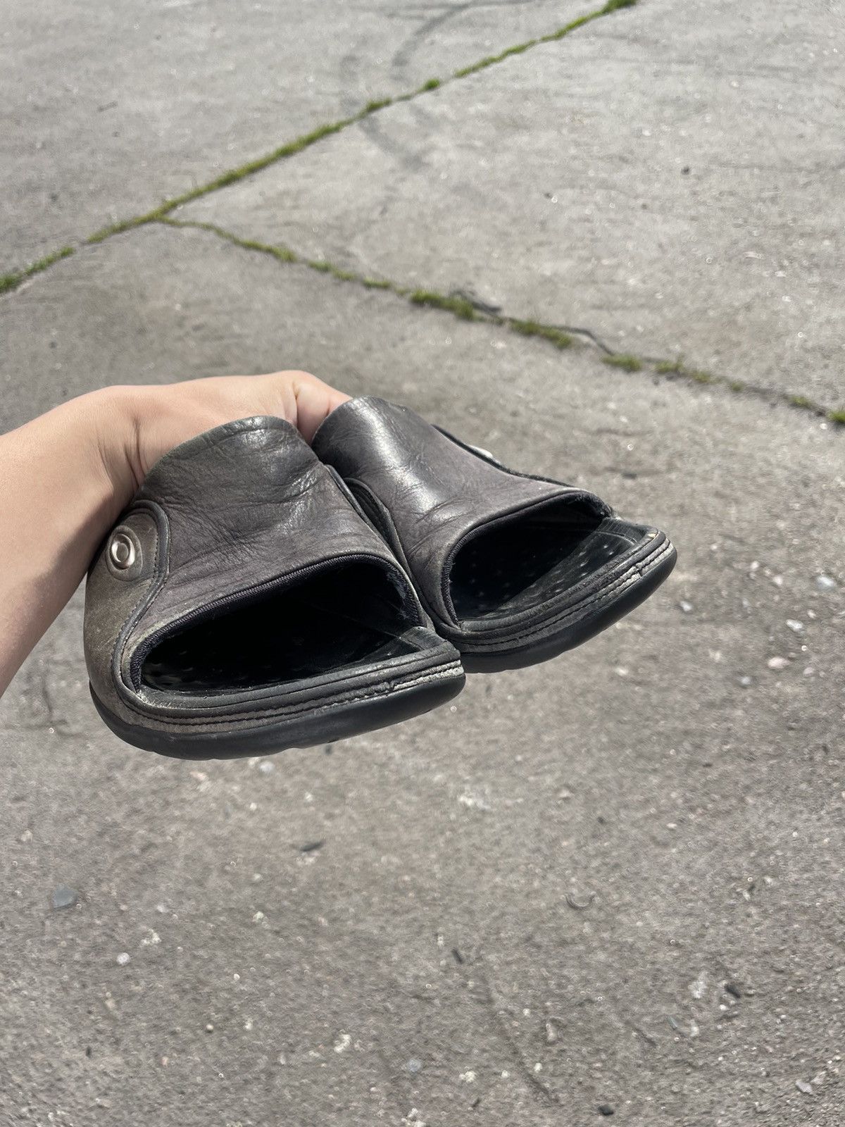 Oakley × Vintage Oakley Leather Sandals Vintage Size US 8 / EU 41 - 8 Thumbnail