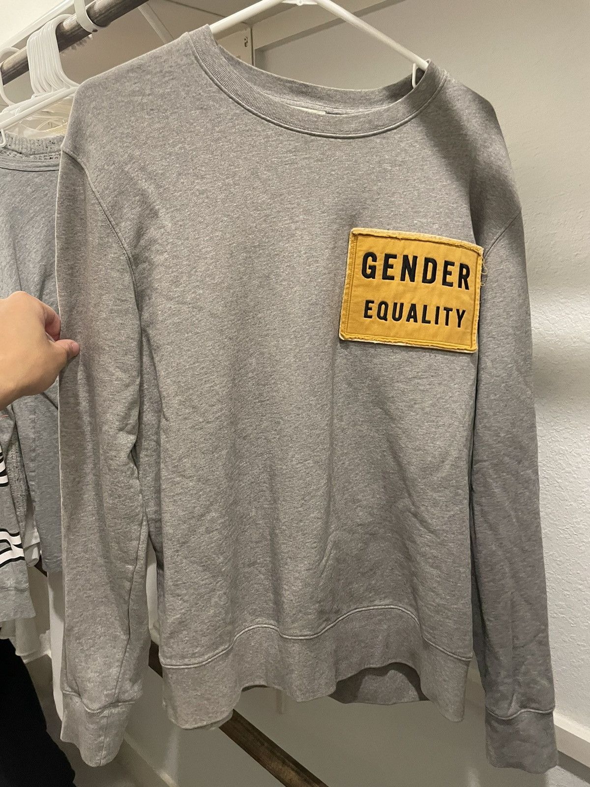 Acne Studios - Logo Neck Crewneck (**Read Description)