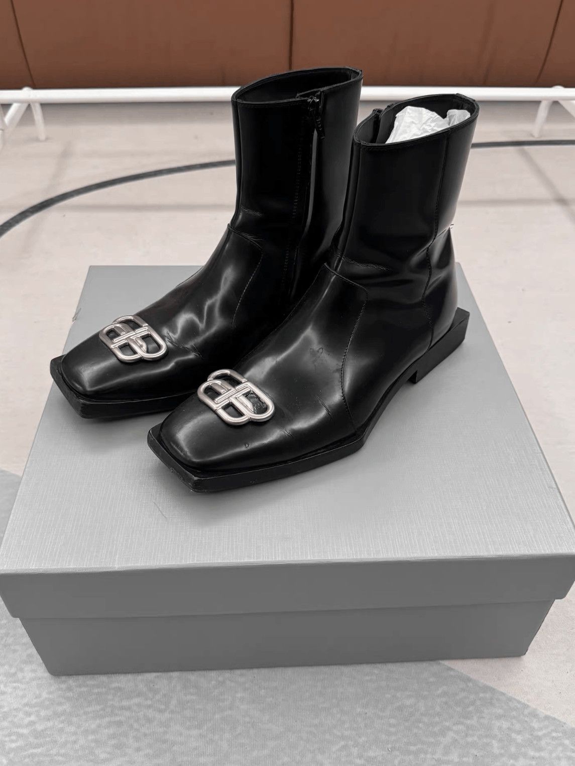 Balenciaga Balenciaga Balenciaga 19SS Buckle Boots-2506 Size US 7 / EU 40 - 1 Thumbnail