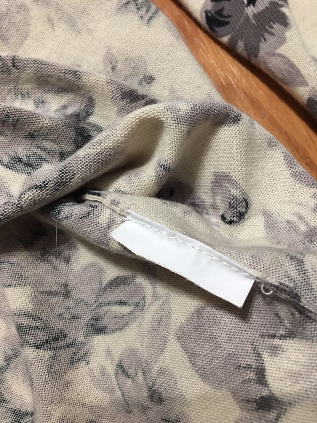 Max Mara × Weekend Max Mara Weekend Max Mara Floral Design Wool Blend Knit Cardigan Size M / US 6-8 / IT 42-44 - 8 Thumbnail