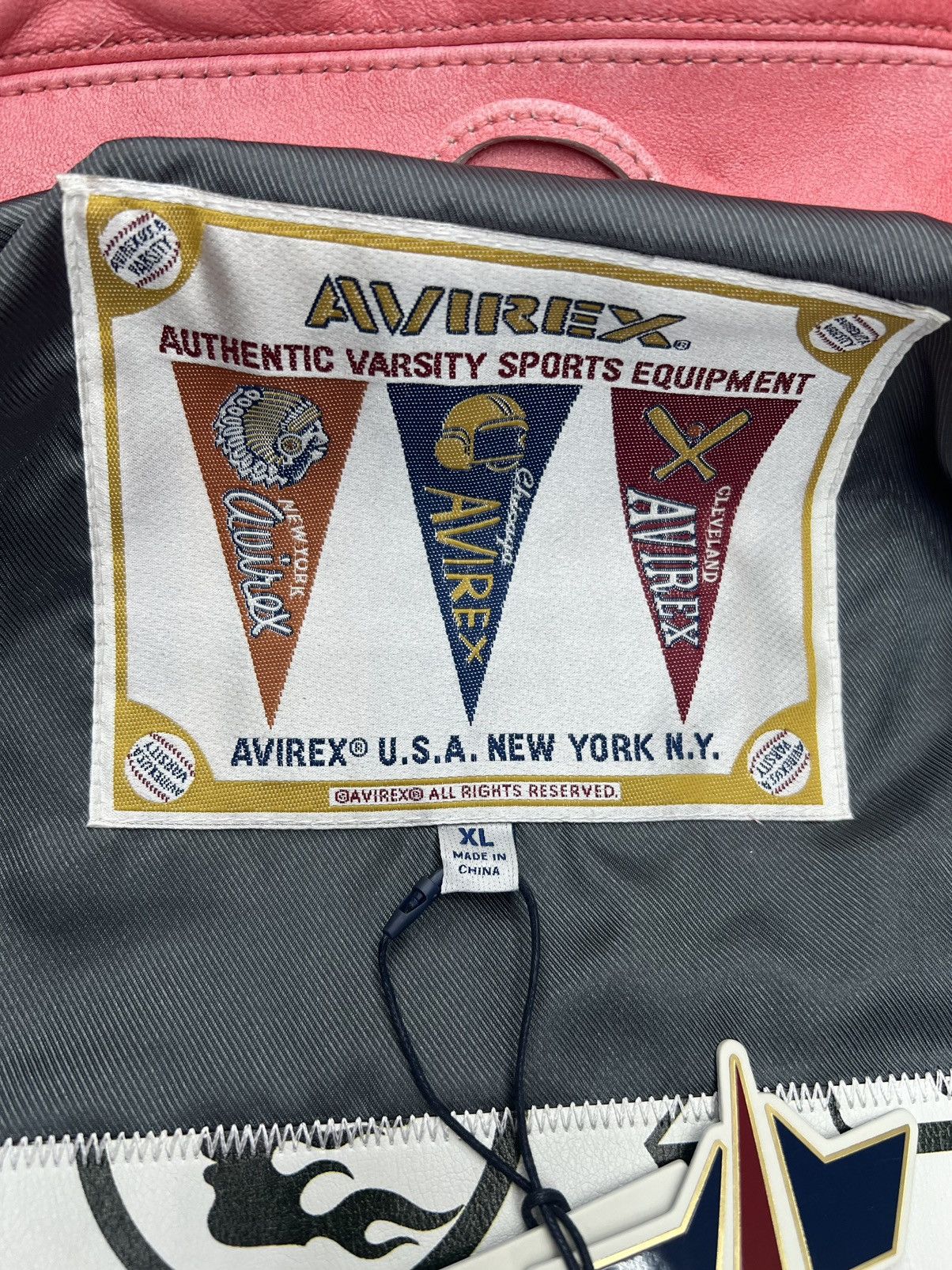 Avirex × HELLSTAR Hellstar Avirex Varsity Jacket Size US XL / EU 56 / 4 - 5 Thumbnail