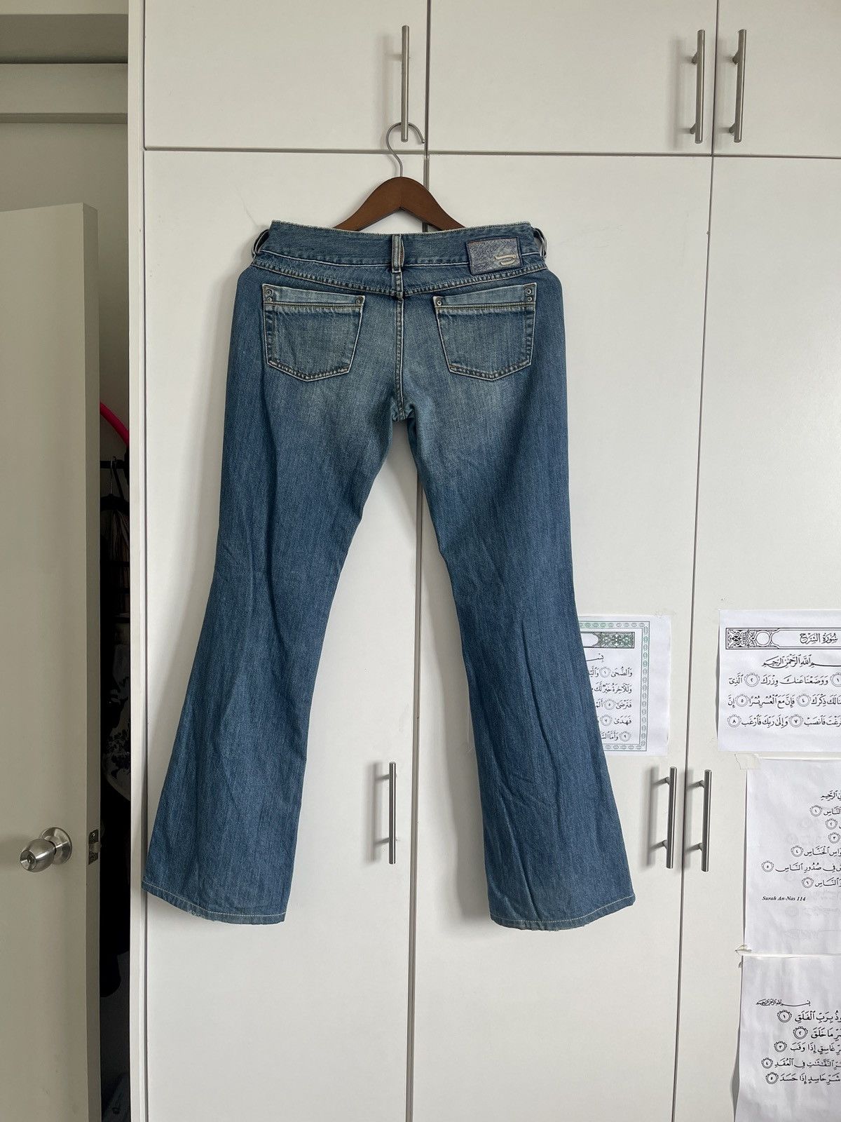 Diesel VINTAGE FLARED DIESEL MADE IN ITALY SIZE 28X31 Size 28" / US 6 / IT 42 - 9 Thumbnail