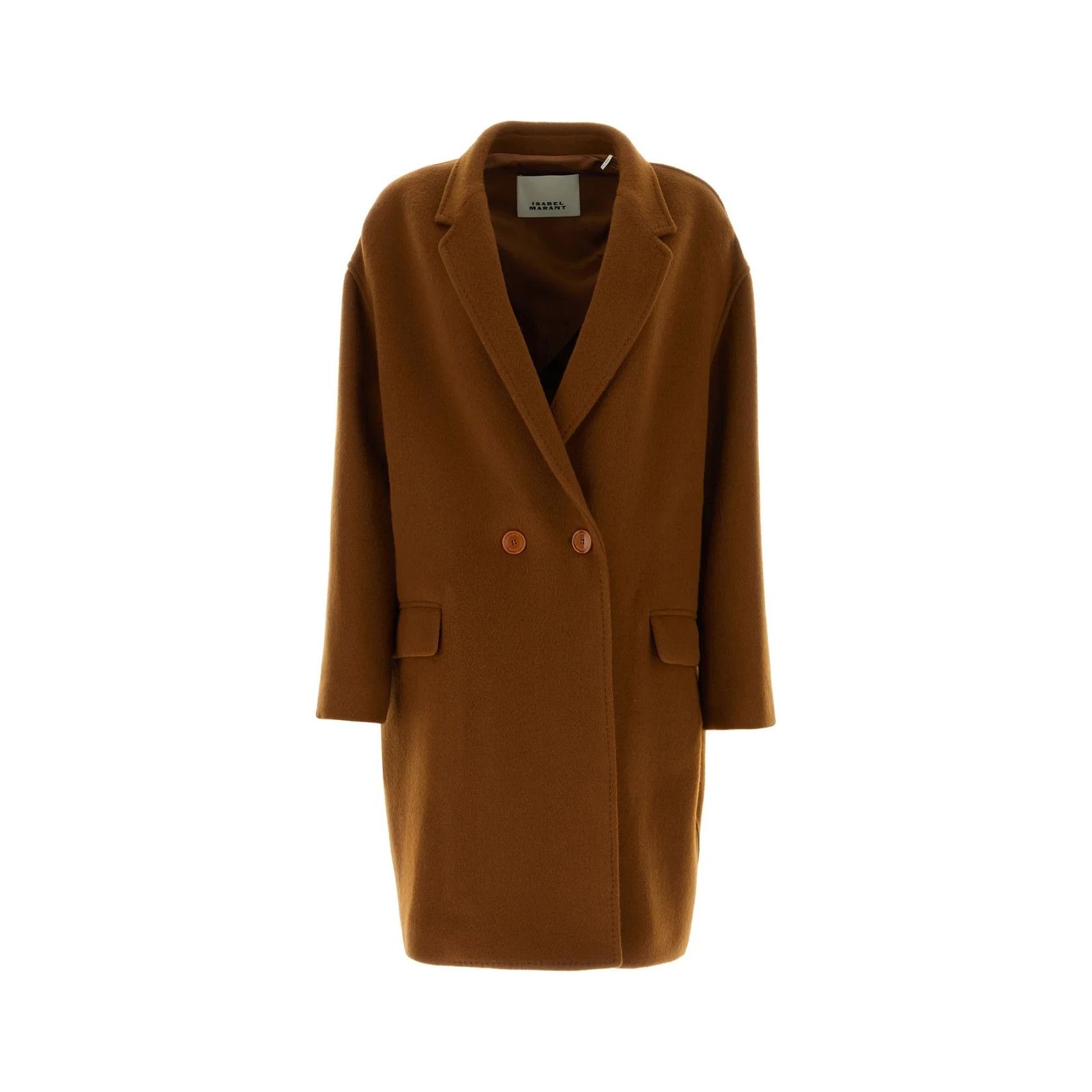 Isabel Marant ISABEL MARANT Efegozi Brown Wool Blend Coat New & Authentic Size ONE SIZE - 1 Thumbnail