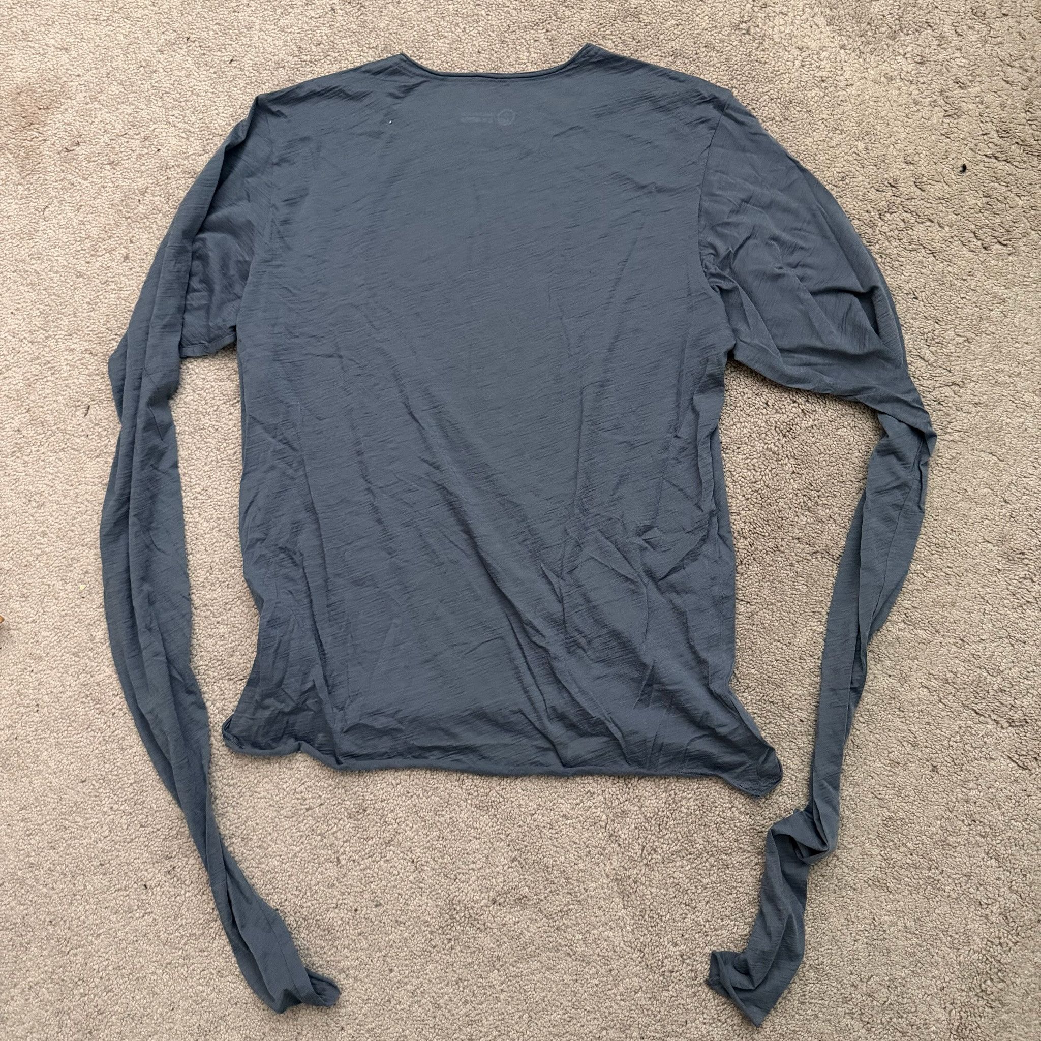 Outlier Dreamweight Raw Cut Longsleeve Shirt NEW Size US M / EU 48-50 / 2 - 5 Thumbnail