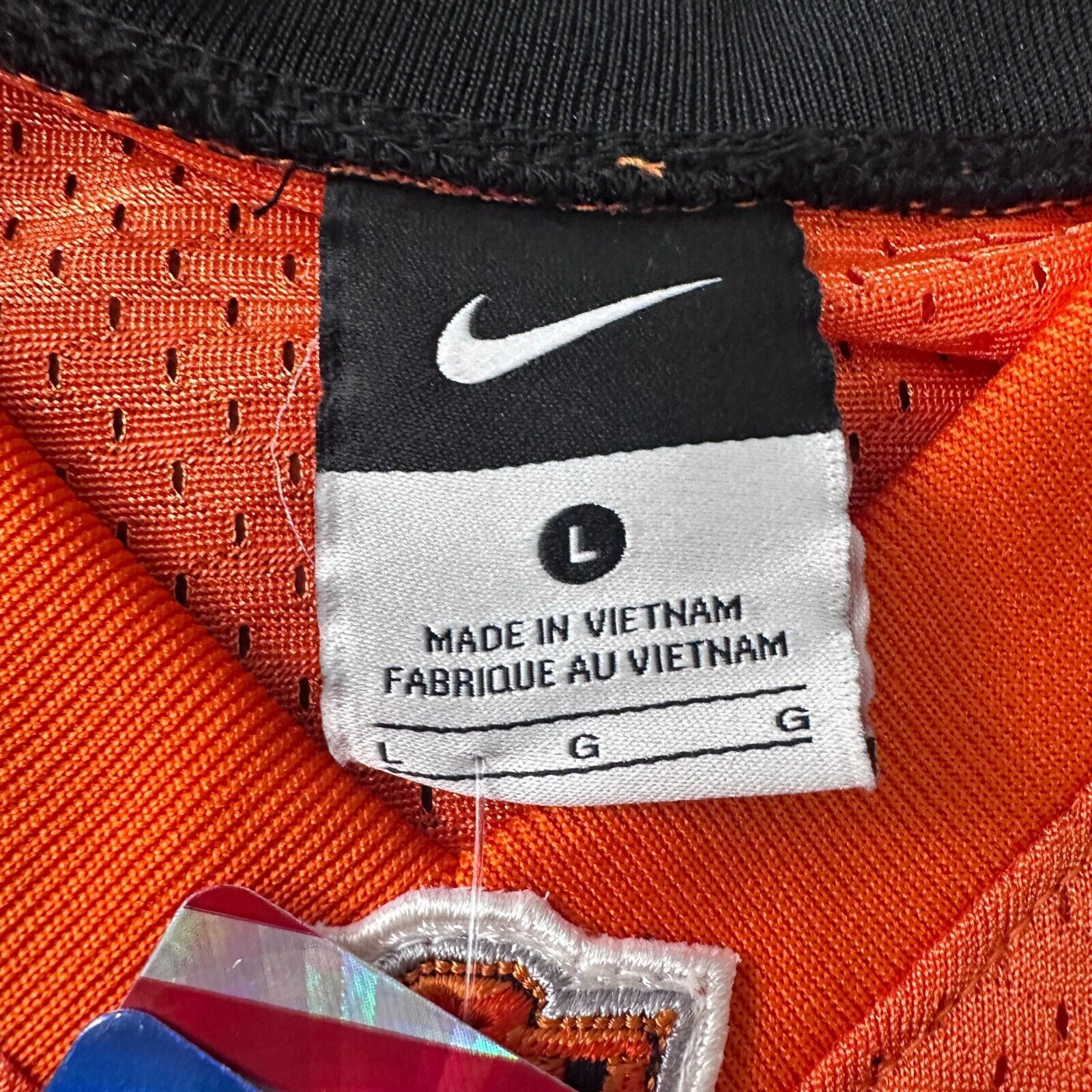 Nike Vintage Nike Oklahoma State #81 Football Jersey Men L Orange Size US L / EU 52-54 / 3 - 7 Thumbnail