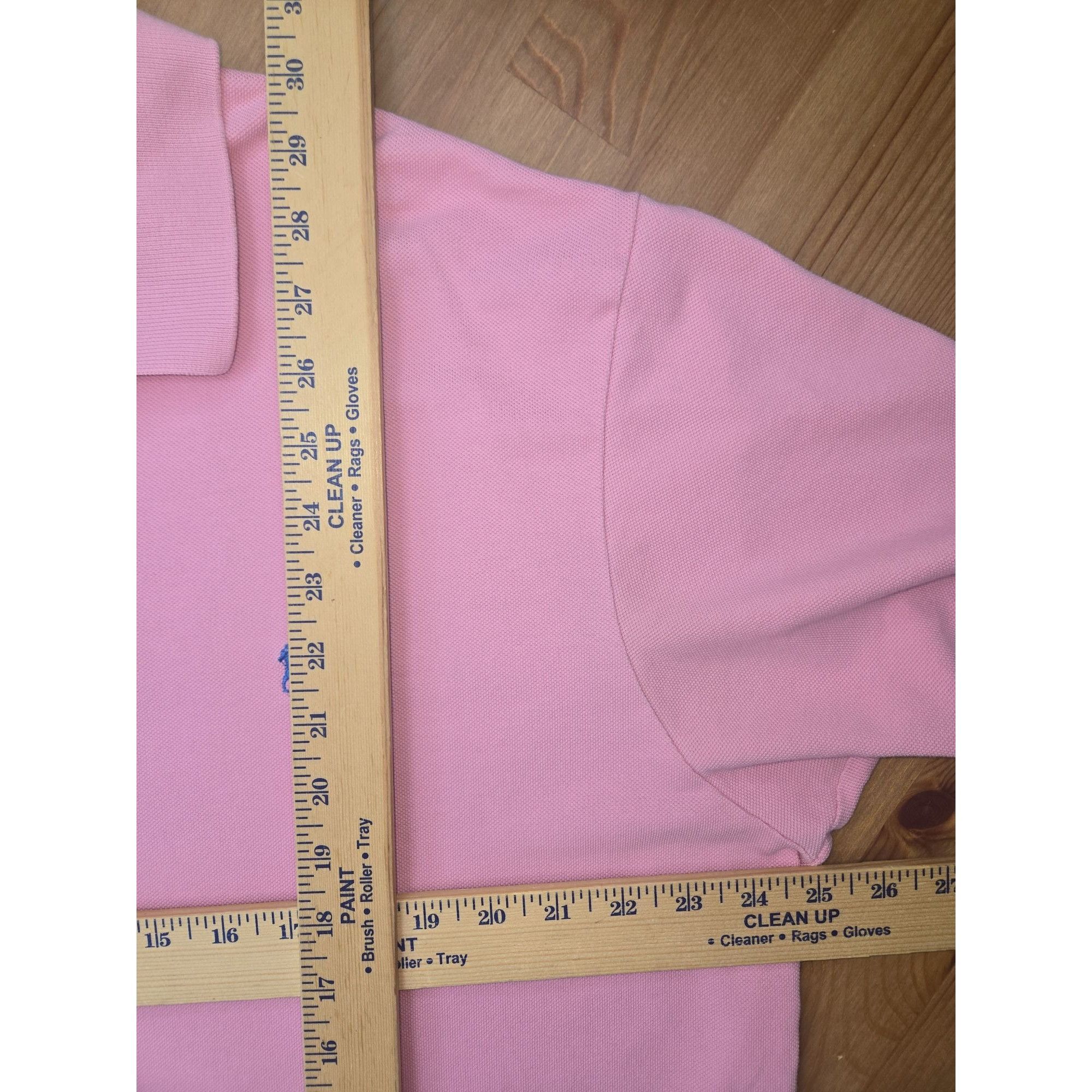Polo Ralph Lauren Polo Ralph Lauren Mens Mesh Cotton Polo XL - Pink Size US XL / EU 56 / 4 - 6 Thumbnail