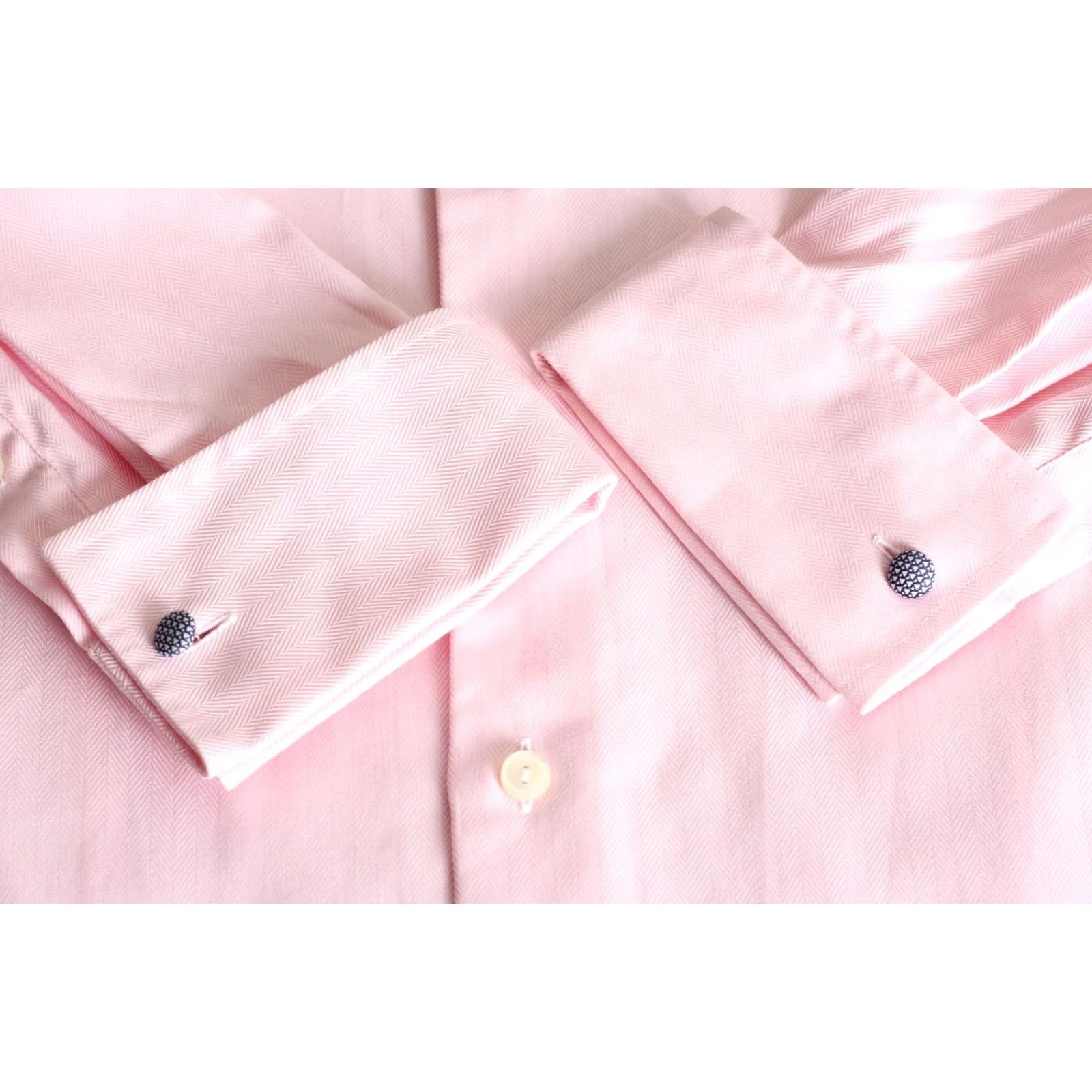 Eton VINTAGE ETON Signature Twill Shirt Men Size 38 15 Contemporary Fit Long Sleeve Formal Size 40R - 5 Thumbnail