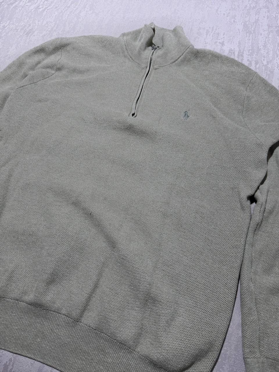 Polo Ralph Lauren Mens Ralph Lauren 1/4 Zip Sweatshirt Pullover vintage M Size US M / EU 48-50 / 2 - 5 Thumbnail