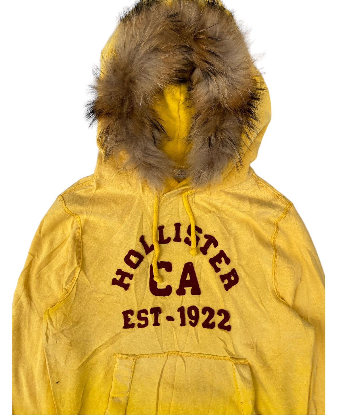 If Six Was Nine × Japanese Brand × Le Grande Bleu (L.G.B.) Hollister fur hoodie ifsixwasnine lgb style Size US M / EU 48-50 / 2 - 2 Thumbnail