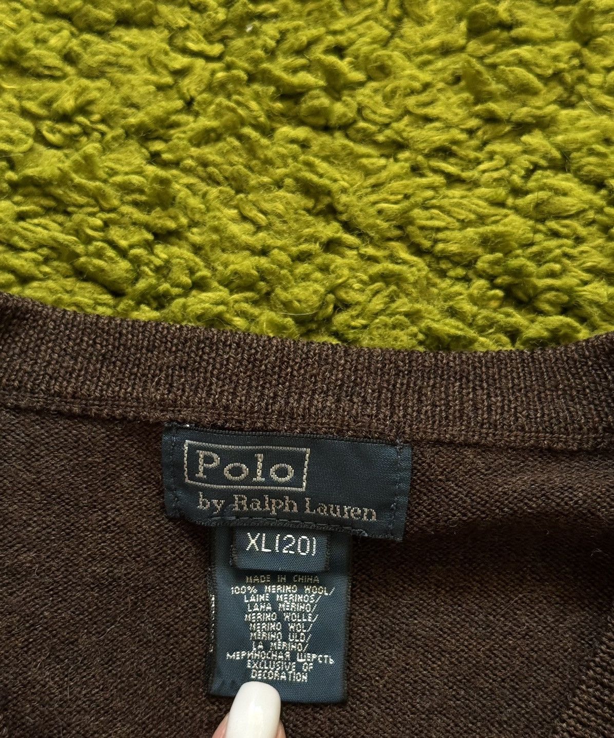 Polo Ralph Lauren Polo Ralph Lauren 100% wool v-neck sweater Size US XXS / EU 40 - 4 Thumbnail
