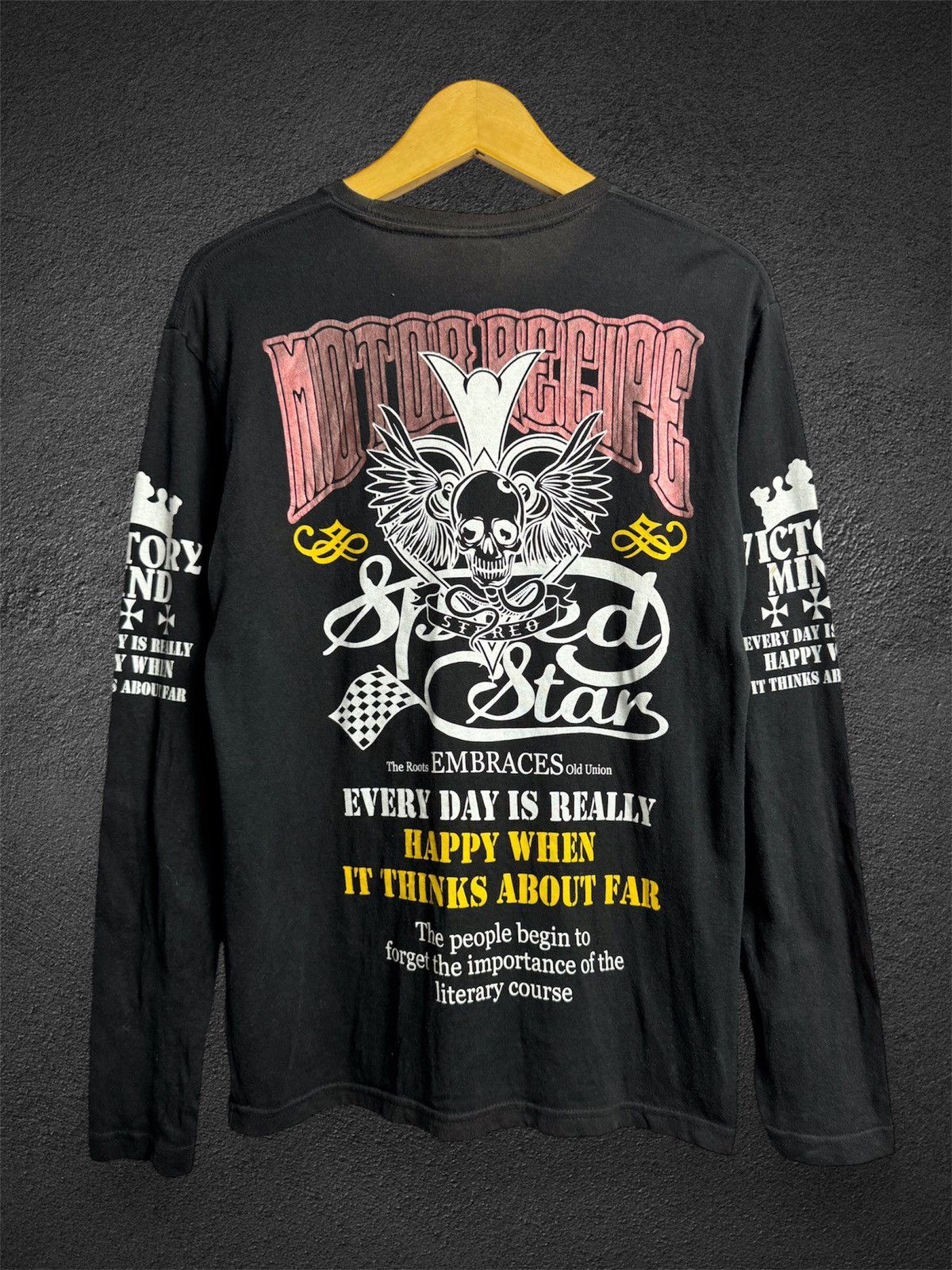 Hysteric Glamour × Japanese Brand × PPFM Japanese Blue Showers Skulls long sleeve Size US M / EU 48-50 / 2 - 2 Thumbnail