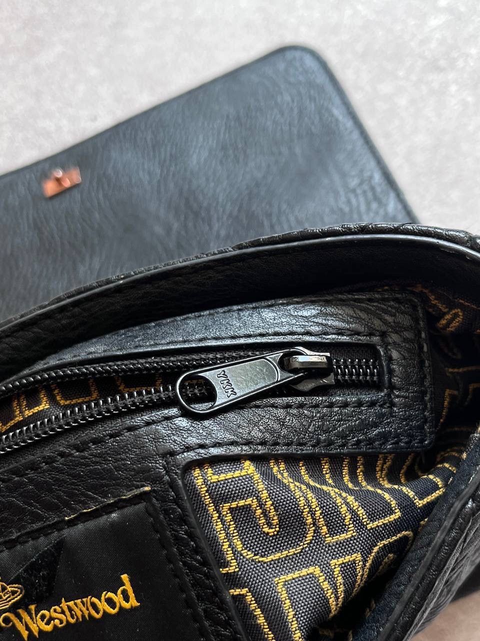 Vintage Vivienne Westwood Anglomania Leather Bag Y2K Os
