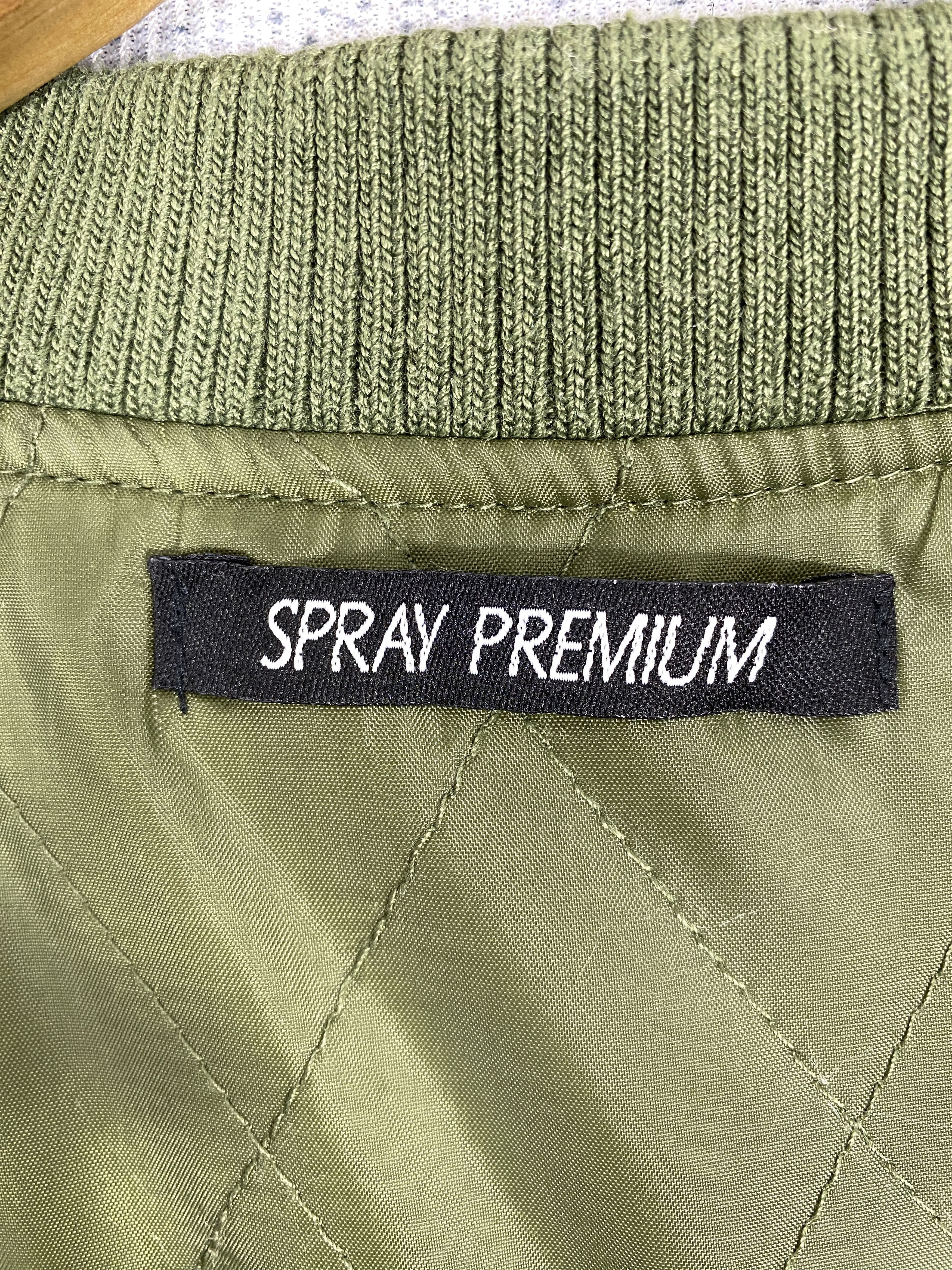 Japanese Brand Vintage Spray Premium Bombers Jacket K0167 Size US S / EU 44-46 / 1 - 11 Thumbnail