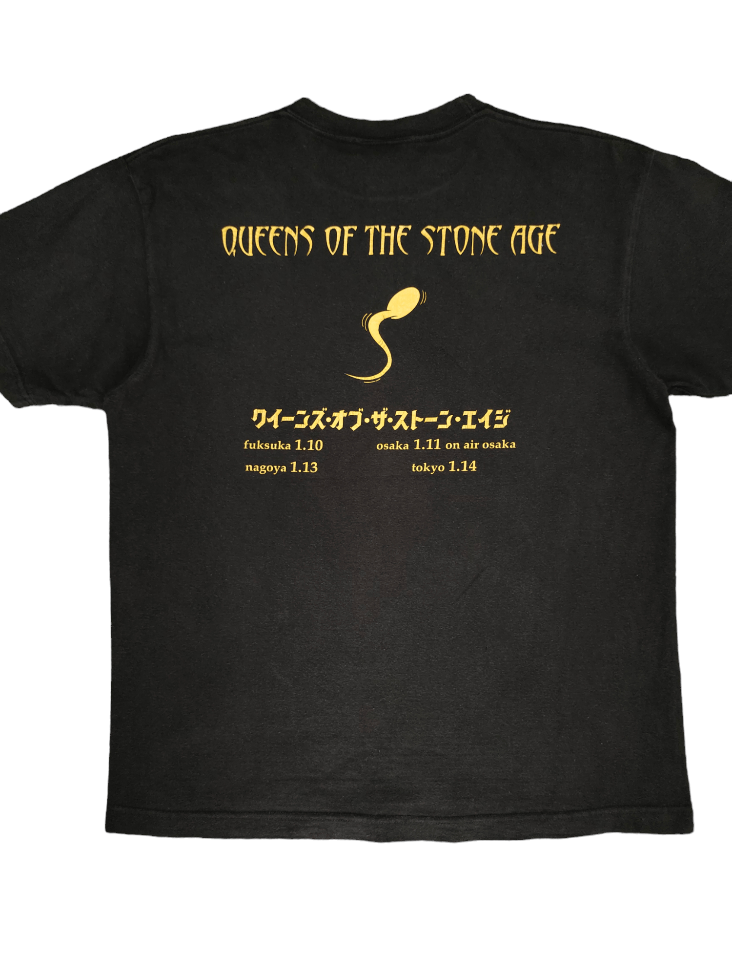 Band Tees Vintage 00s Queen Of The Age Japan Tour T-Shirt Size US M / EU 48-50 / 2 - 8 Thumbnail