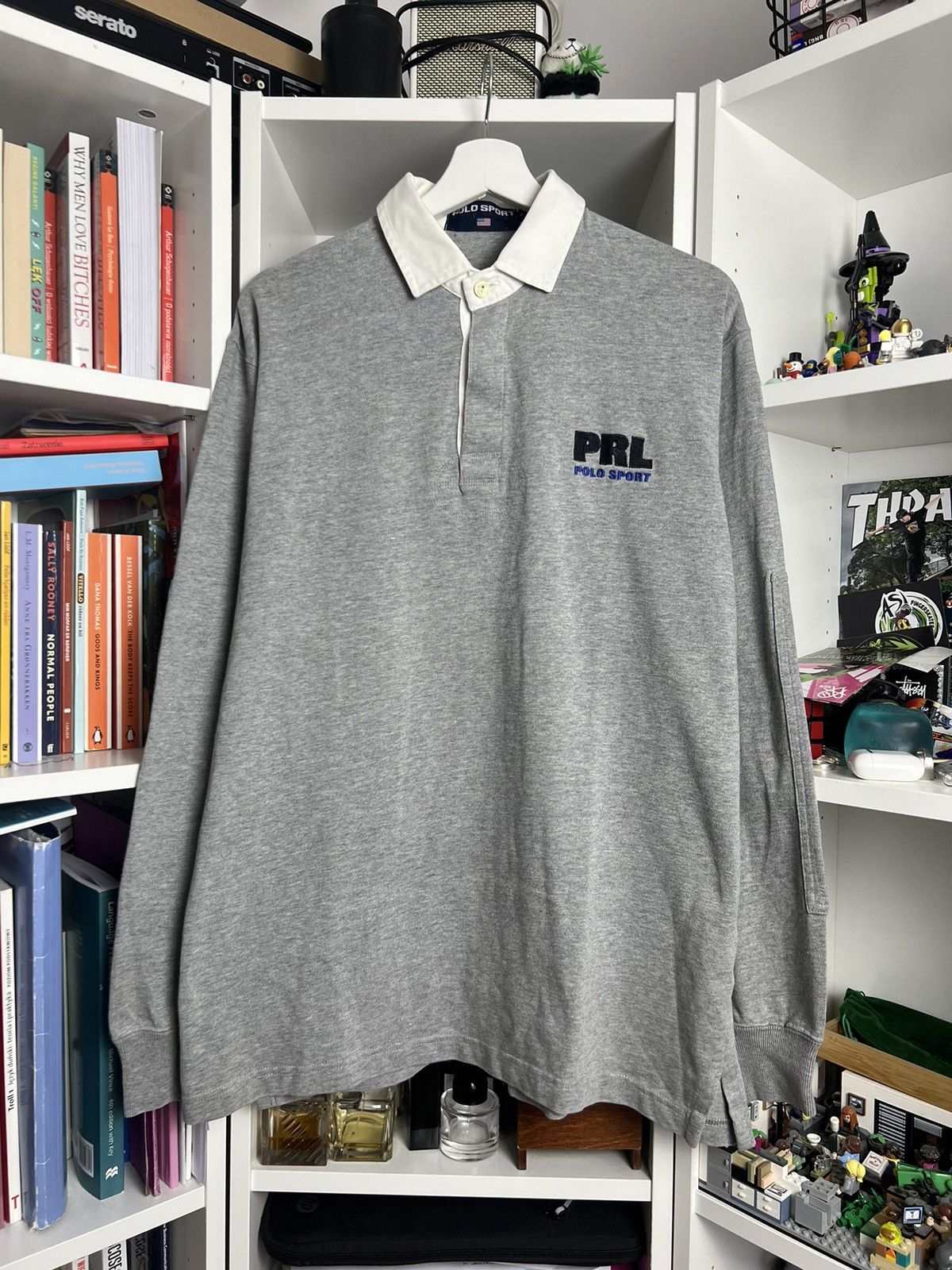 Ralph Lauren × Ralph Lauren Sport × Vintage Vintage y2k Ralph Lauren Polo Sport baggy rugby polo t-shirt Size US M / EU 48-50 / 2 - 1 Thumbnail
