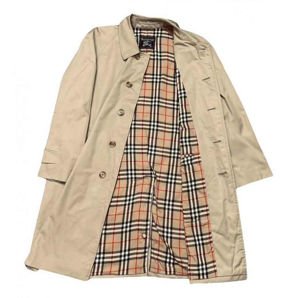 image of Burberry Trench Coat in Beige, Men's (Size Large)