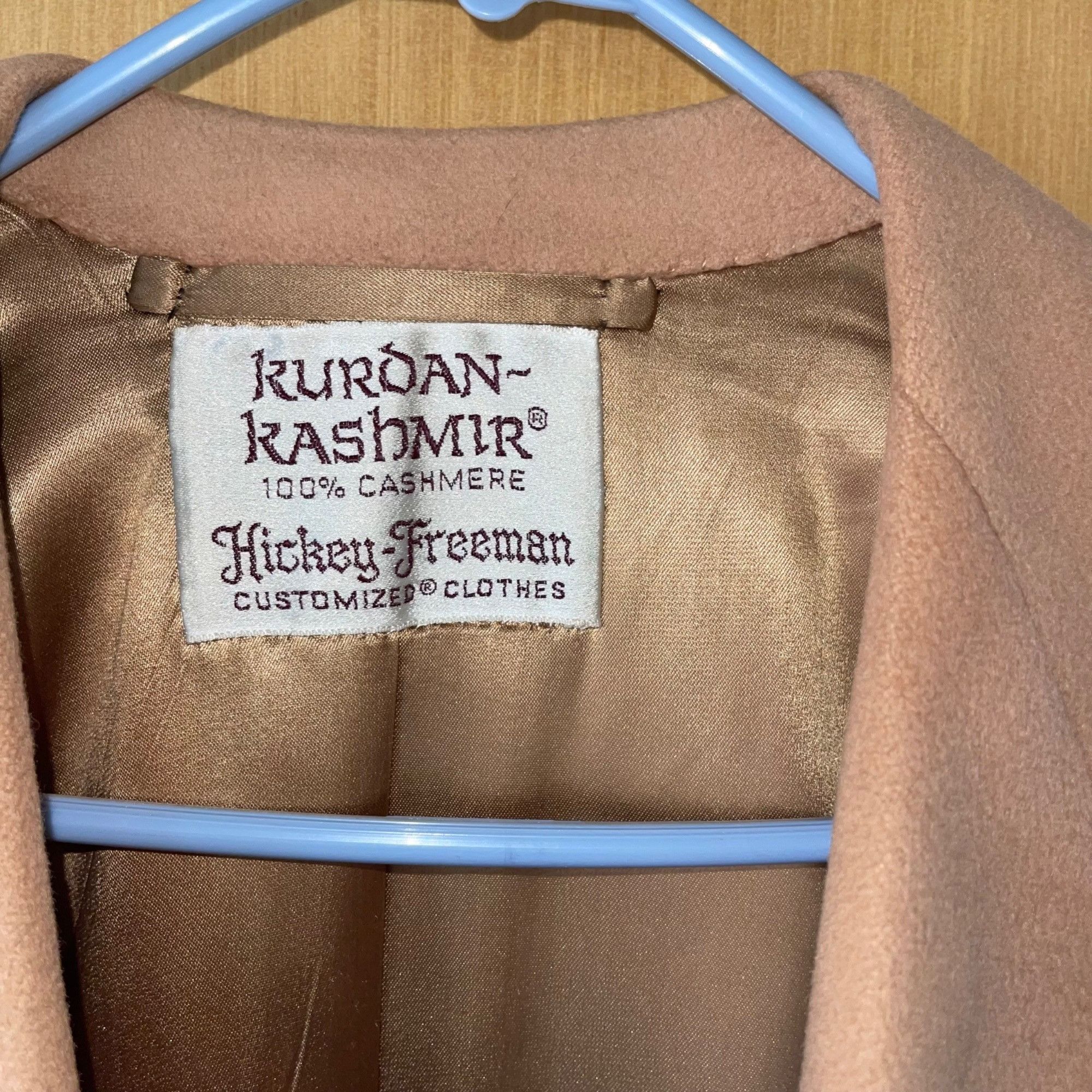 Vintage Hickey Freeman Kurdan Kashmir Vintage Mens Coat Size L / US 10 / IT 46 - 5 Thumbnail