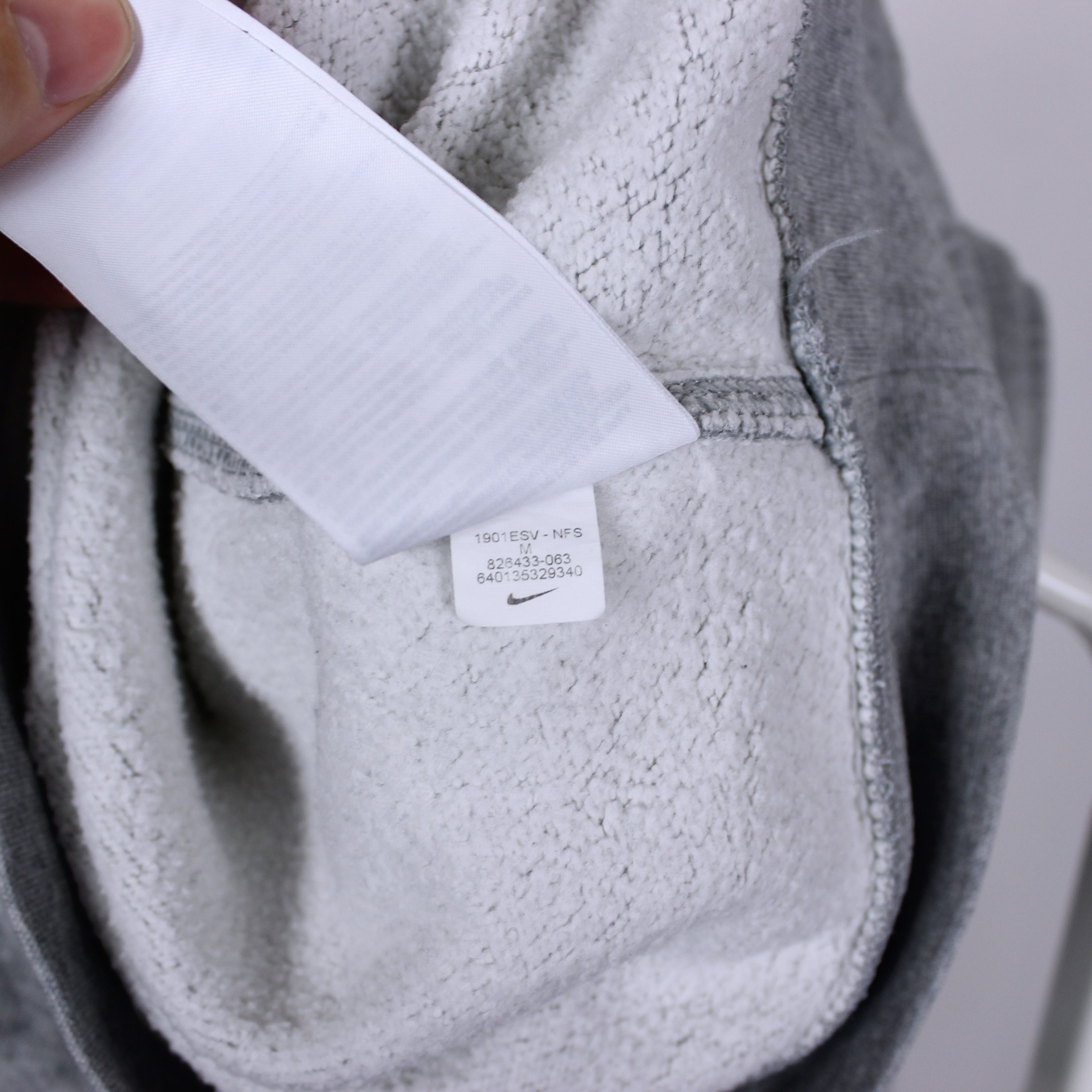 Nike Nike hoodie men gray full zip M Size US M / EU 48-50 / 2 - 7 Thumbnail