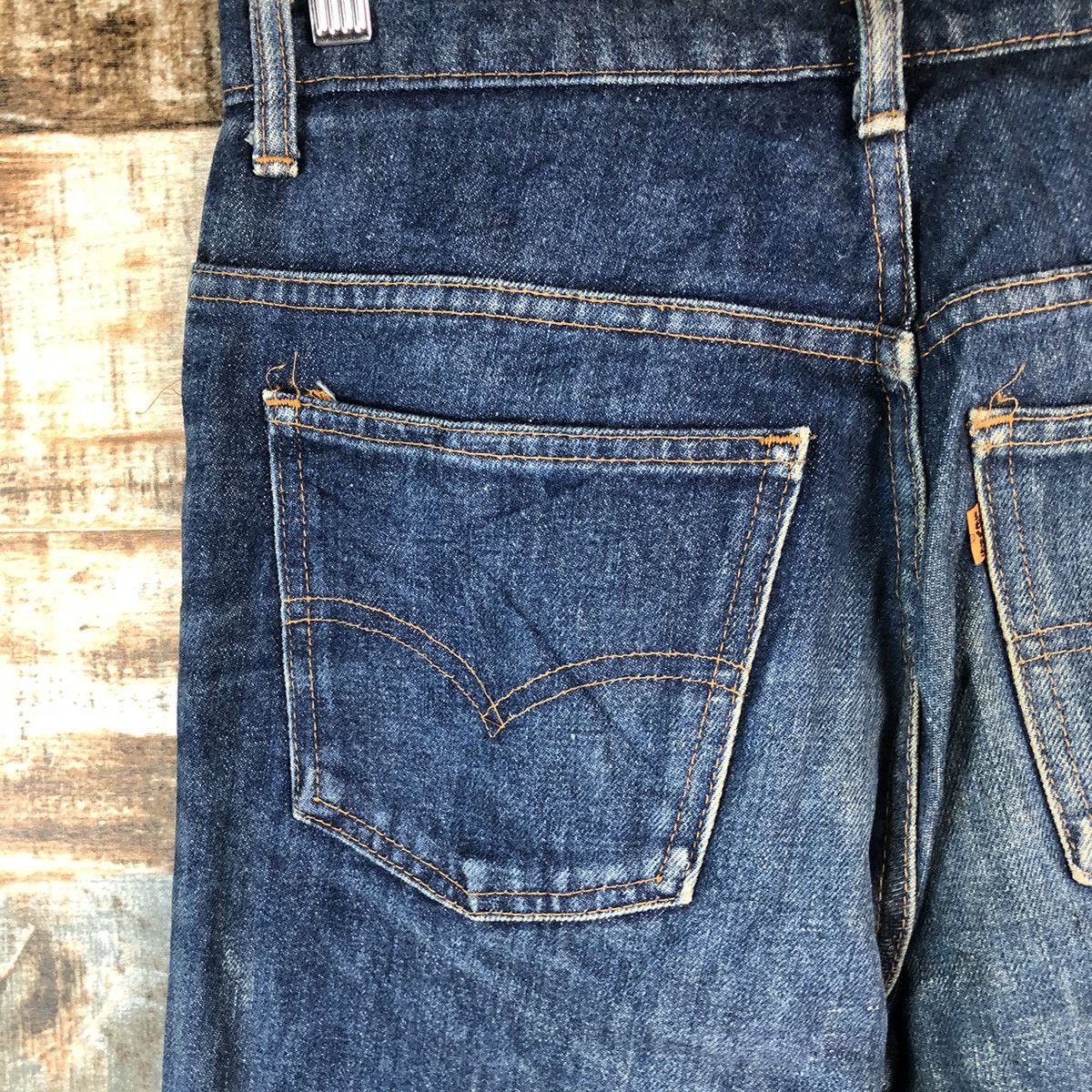 Levi's Levis vintage orange tab Blue jean Denim Pants #A2132 Size US 28 / EU 44 - 16 Thumbnail