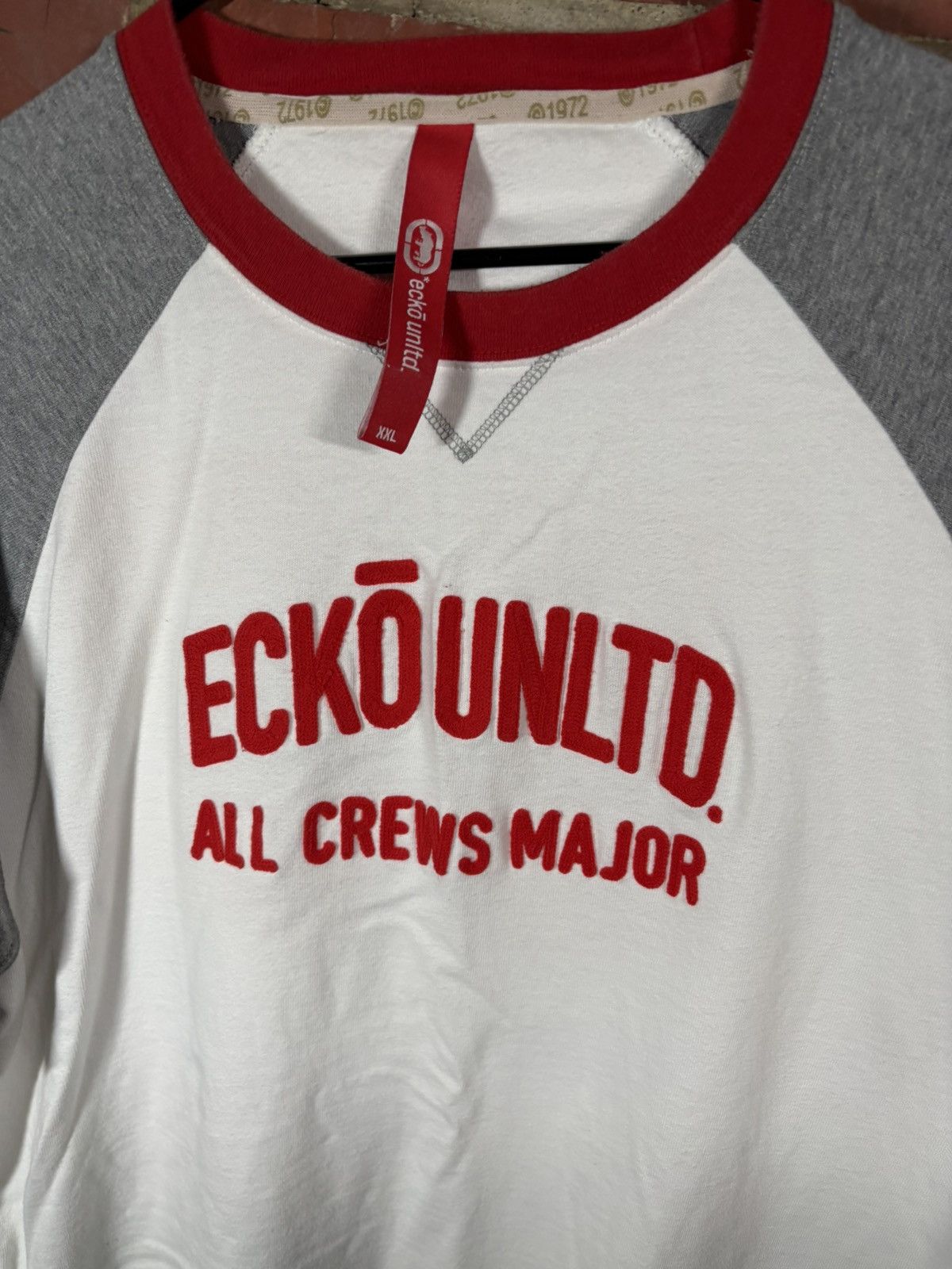 Ecko Unltd. Vintage Y2k Marc Ecko Unltd. All Crews Major Shirt XXL Size US XXL / EU 58 / 5 - 2 Thumbnail