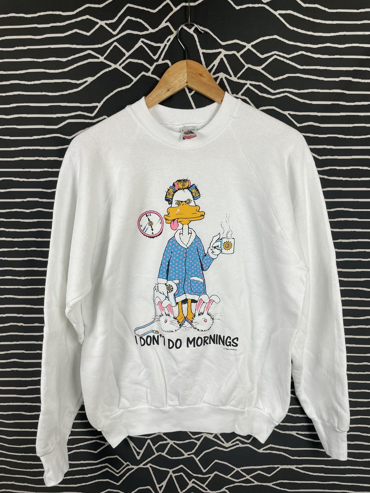 Fruit Of The Loom Vintage FOTL Sweatshirt Size US L / EU 52-54 / 3 - 1 Thumbnail